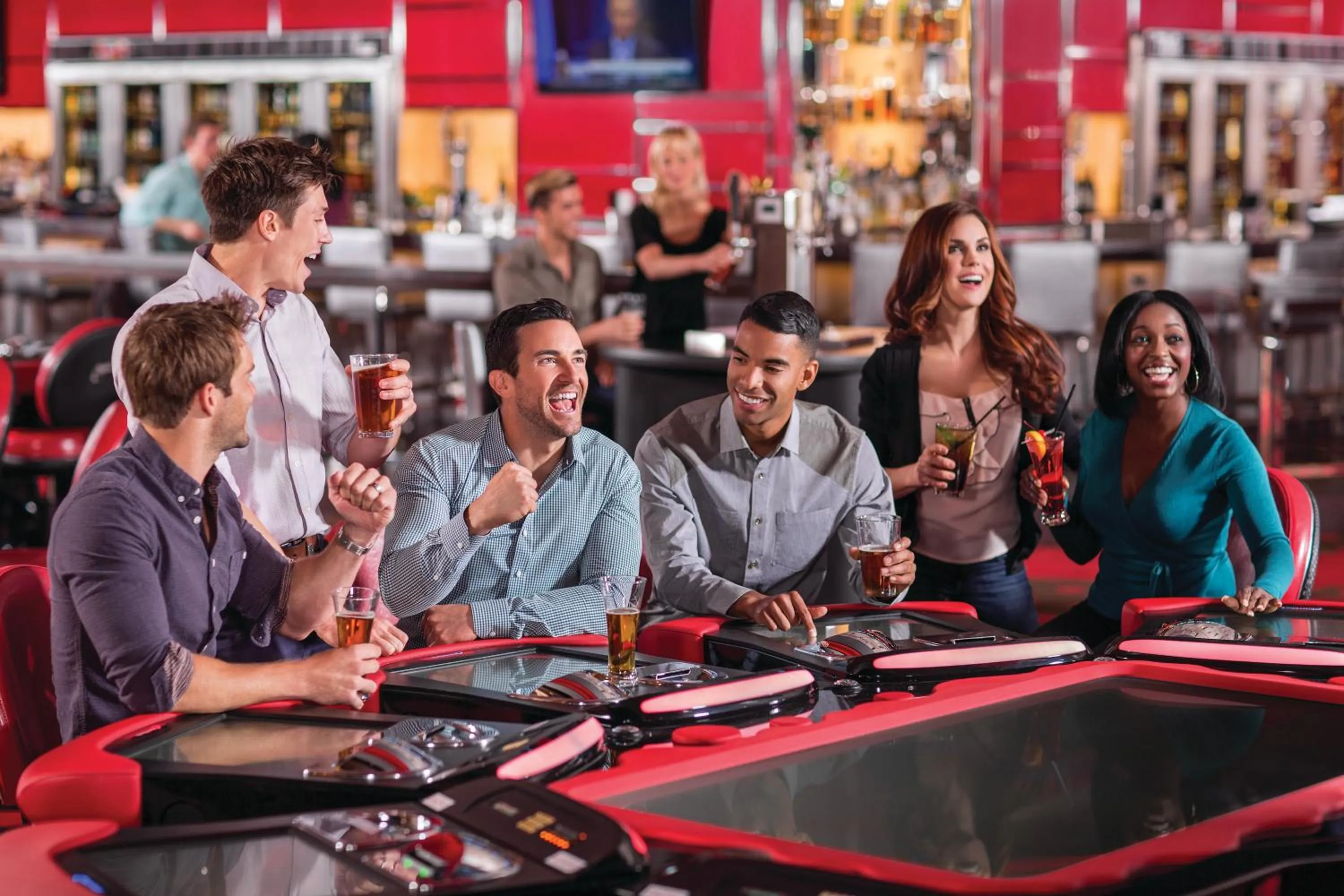 Lounge or bar in The LINQ Hotel & Casino, A Caesars Destination