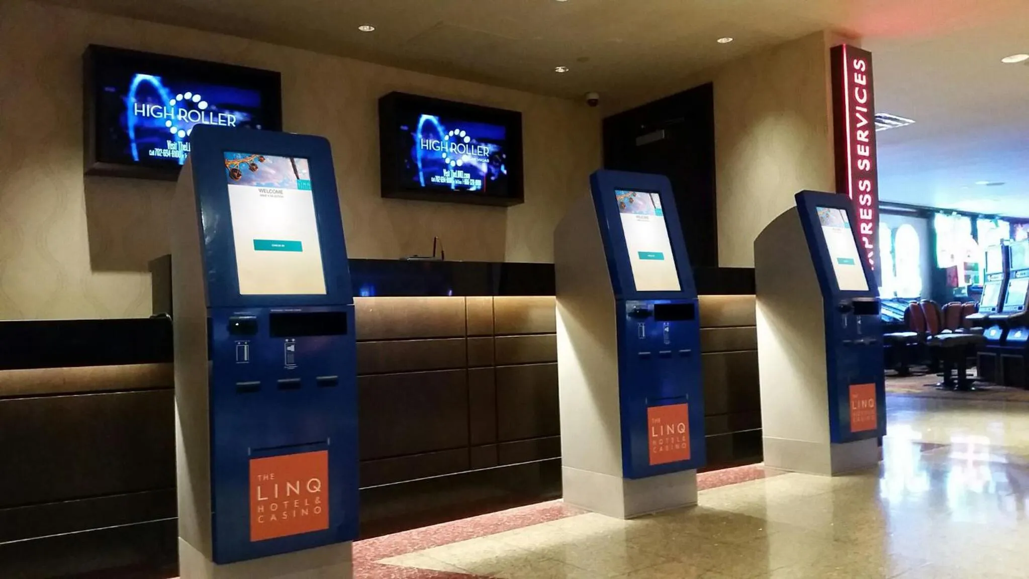 Lobby or reception in The LINQ Hotel & Casino, A Caesars Destination