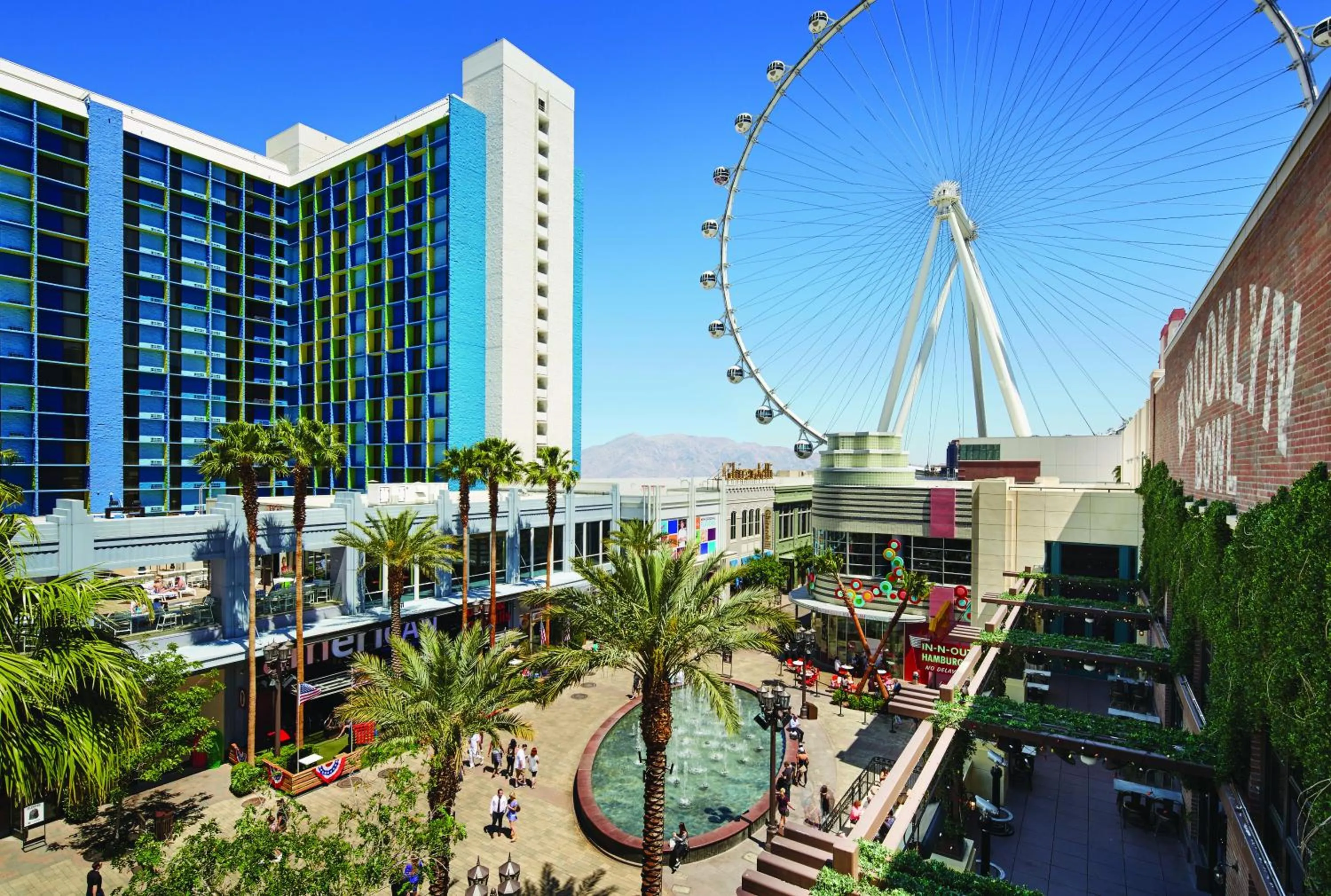 Property building in The LINQ Hotel & Casino, A Caesars Destination