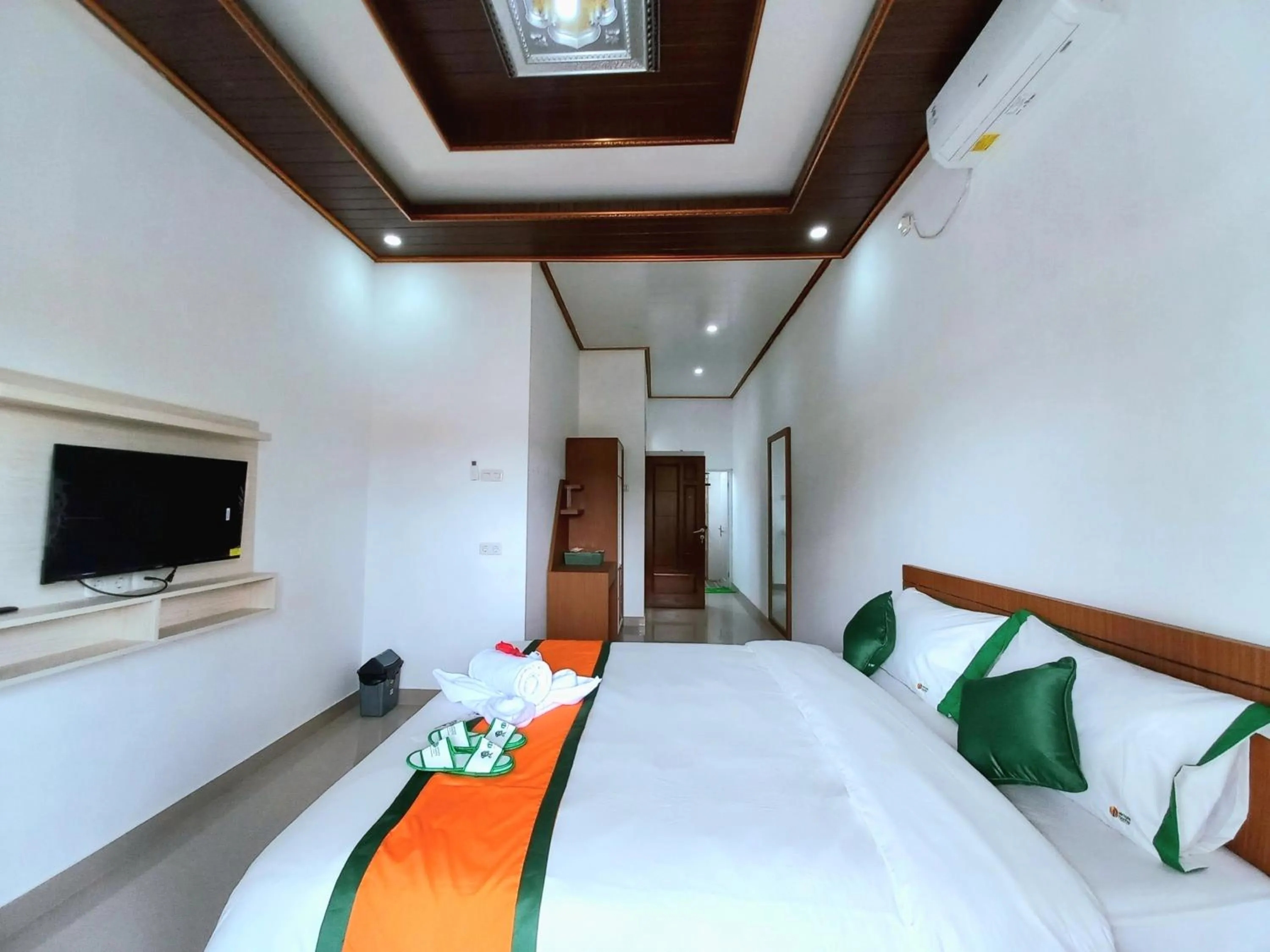Bed in Homestay Jogja Prambanan By Simply Homy