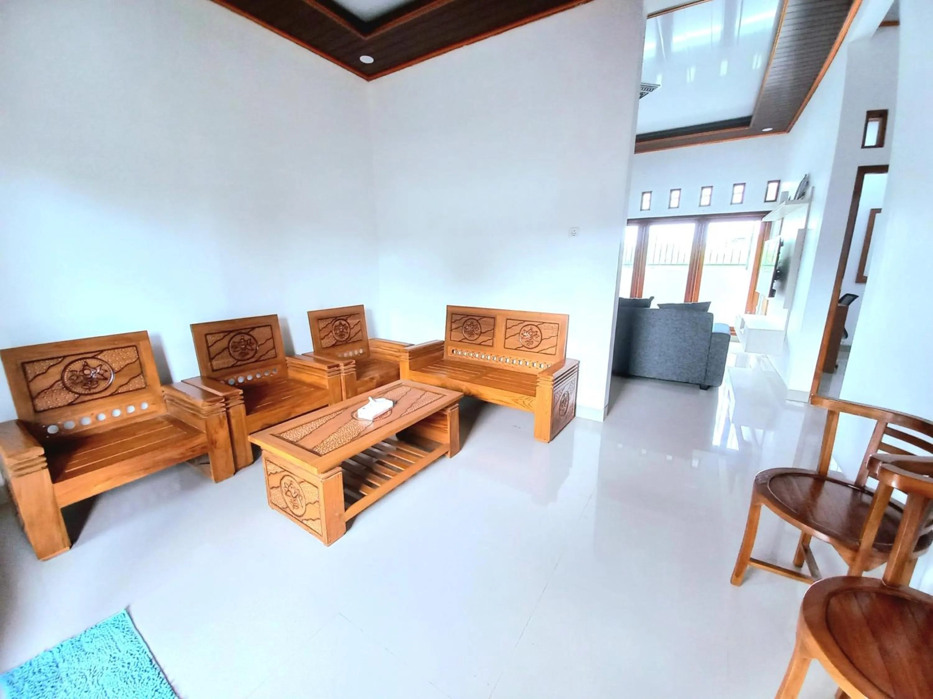 Living room in Homestay Jogja Prambanan By Simply Homy