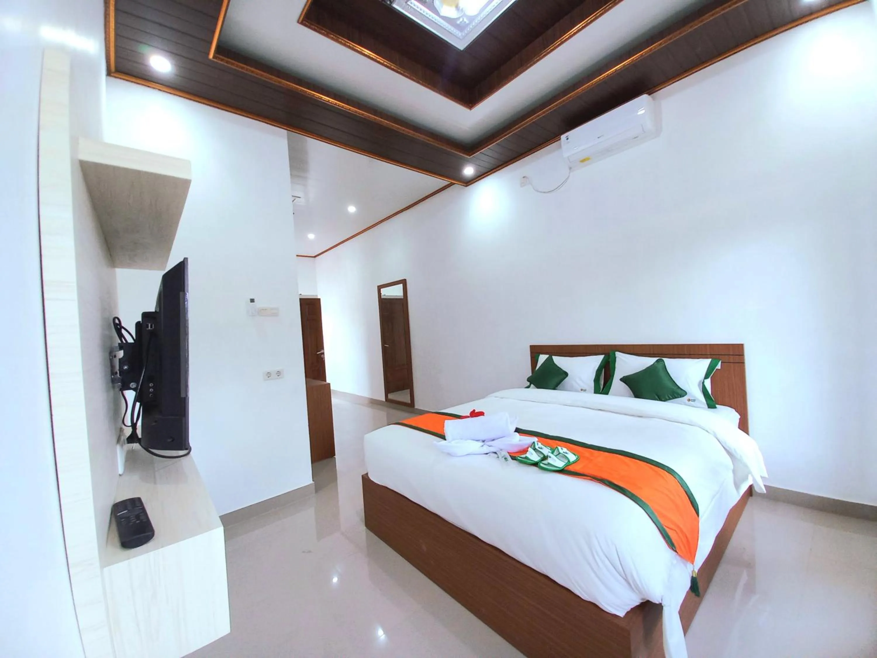 Bed in Homestay Jogja Prambanan By Simply Homy