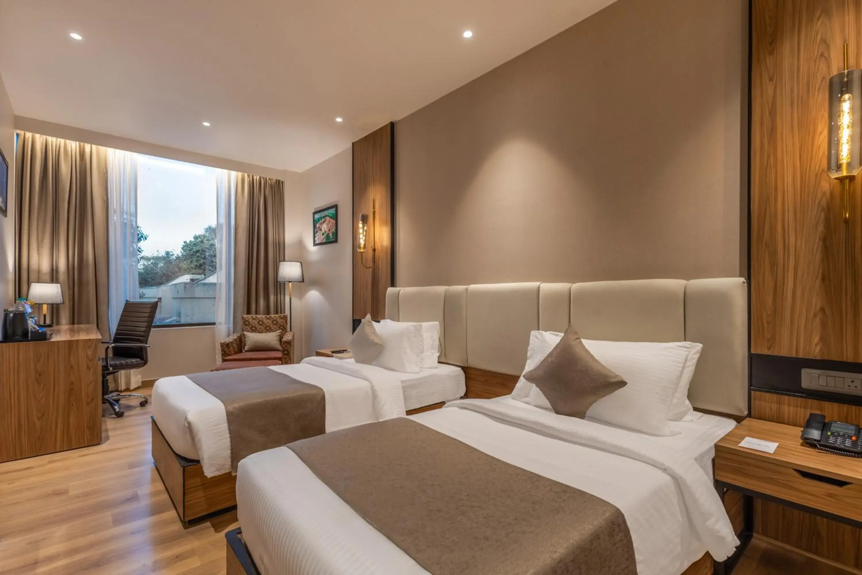 Bedroom, Bed in Sterling Borderland Amritsar Bedroom, Bed in Sterling Borderland Amritsar