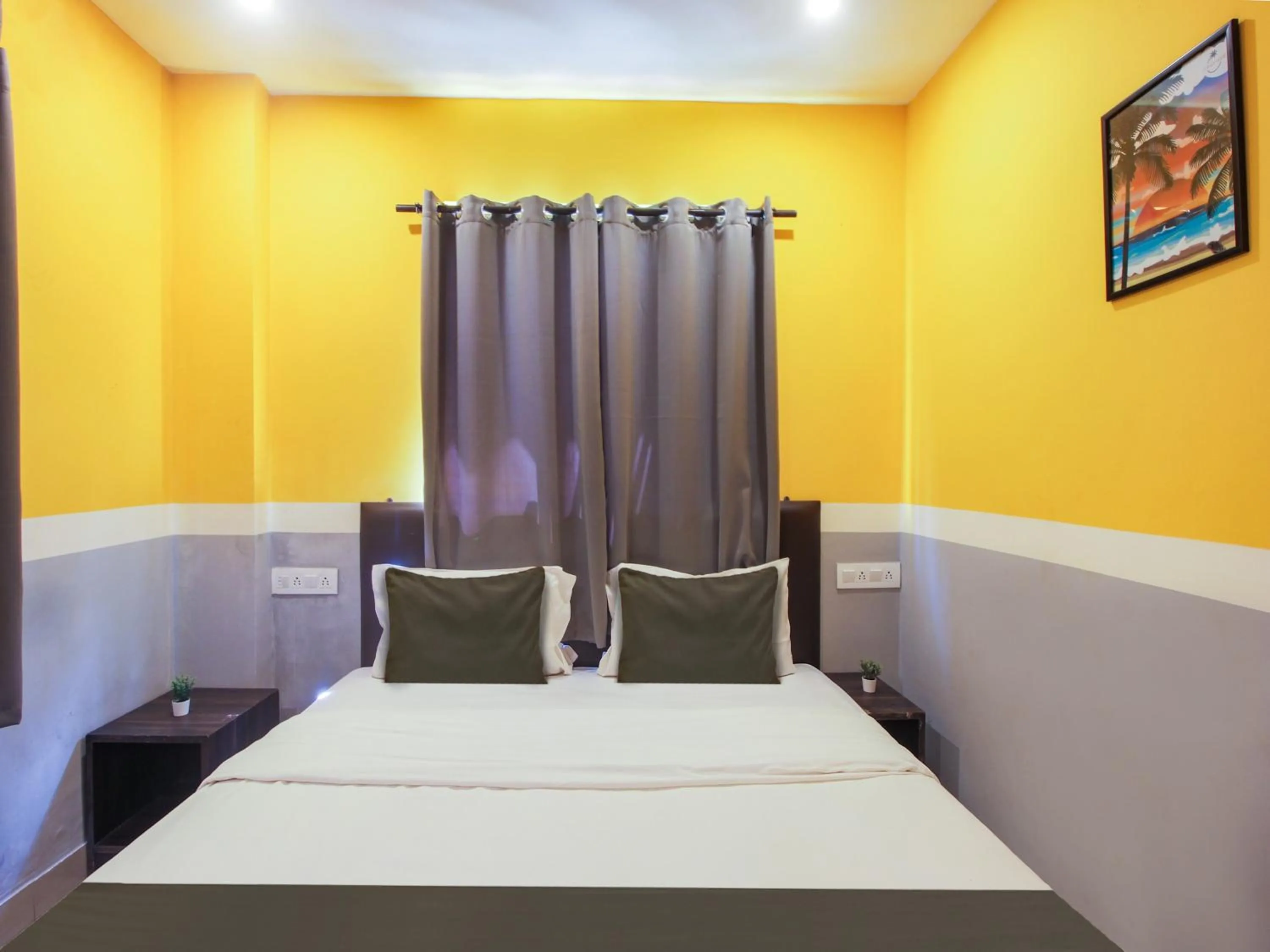 Bedroom, Bed in Hotel O MAP INN