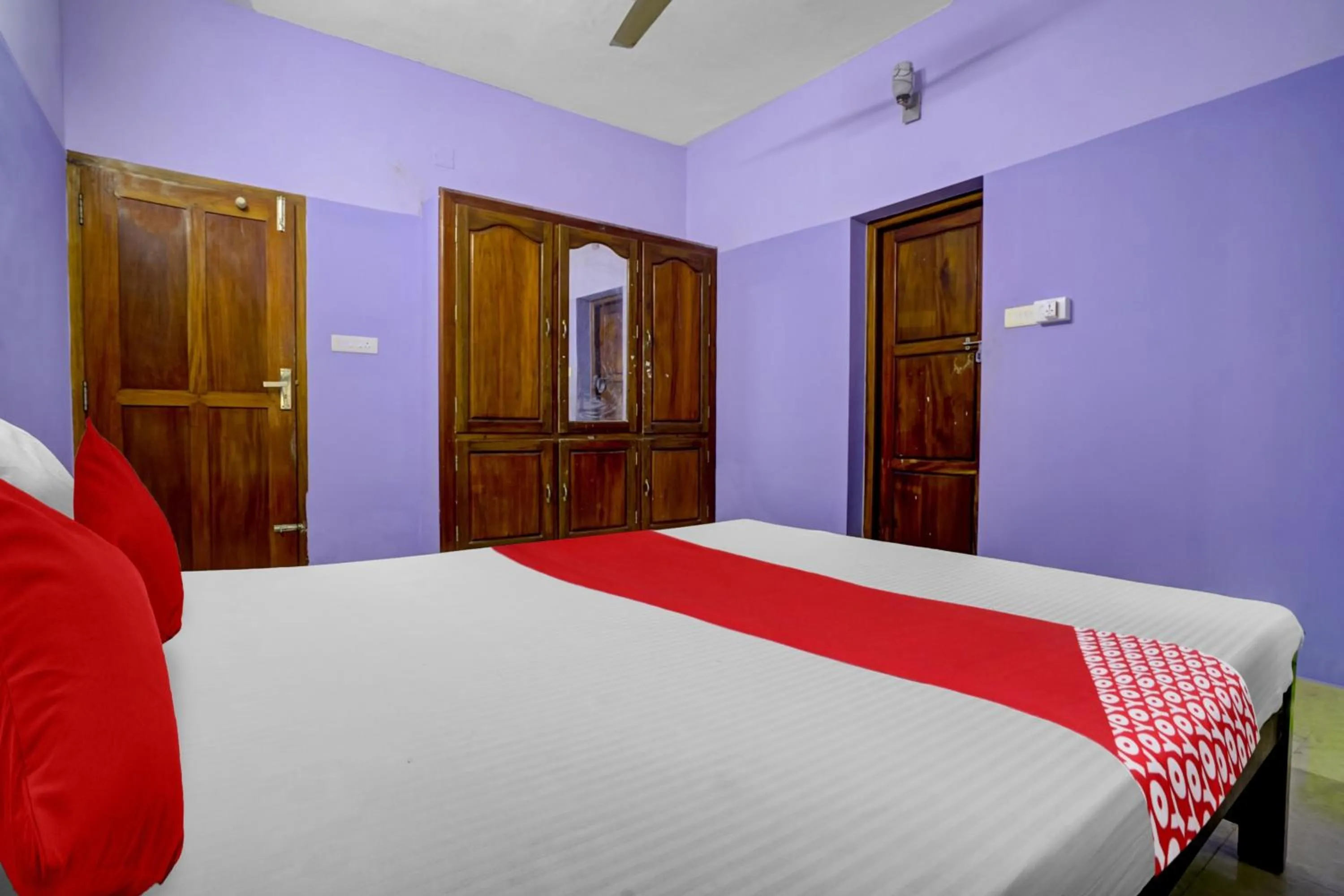 Bedroom in Hotel O Paradise villa