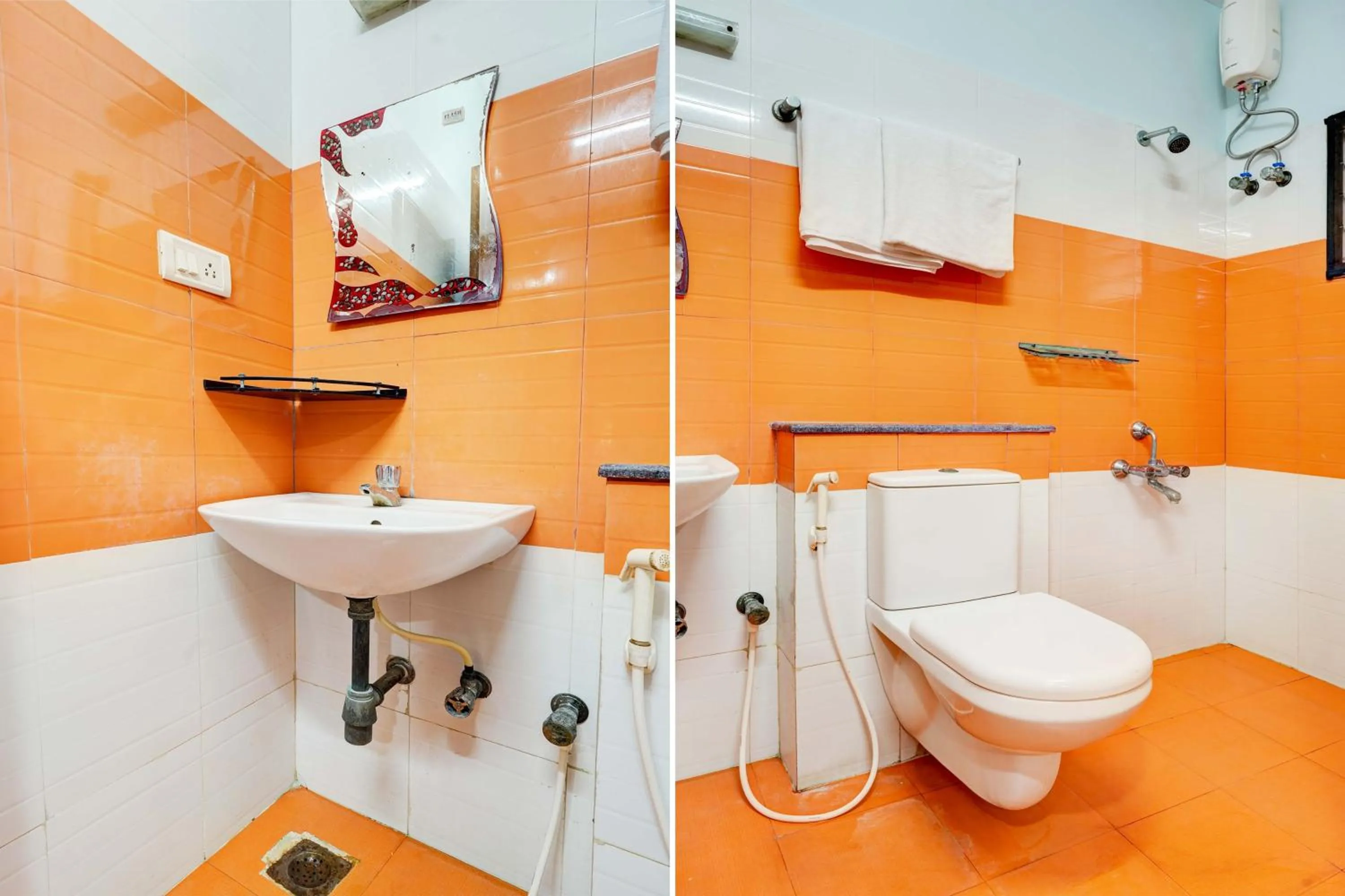 Bathroom in Super Hotel O VSV Guest House