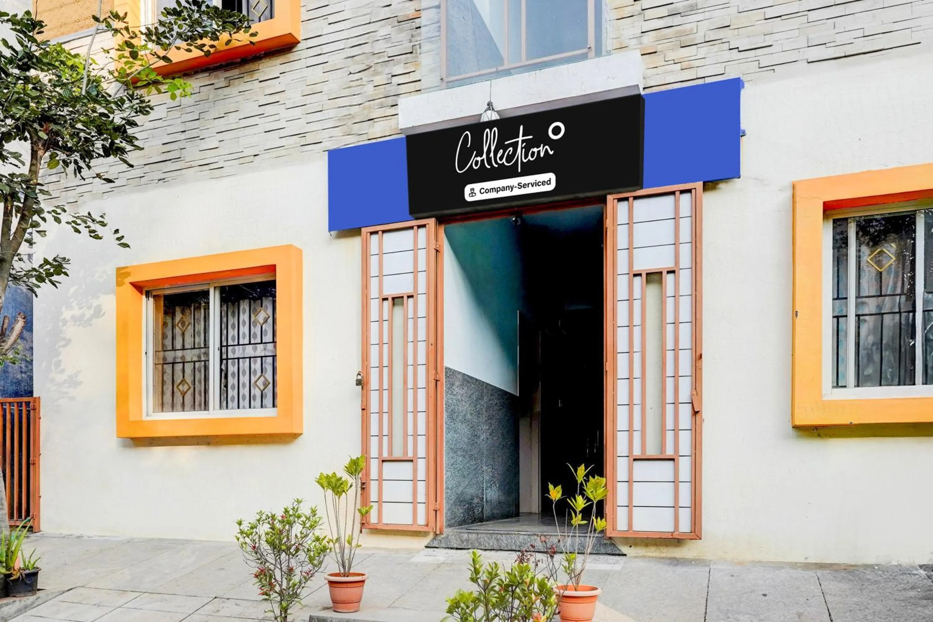 Facade/entrance in Super Collection O Uttarahalli