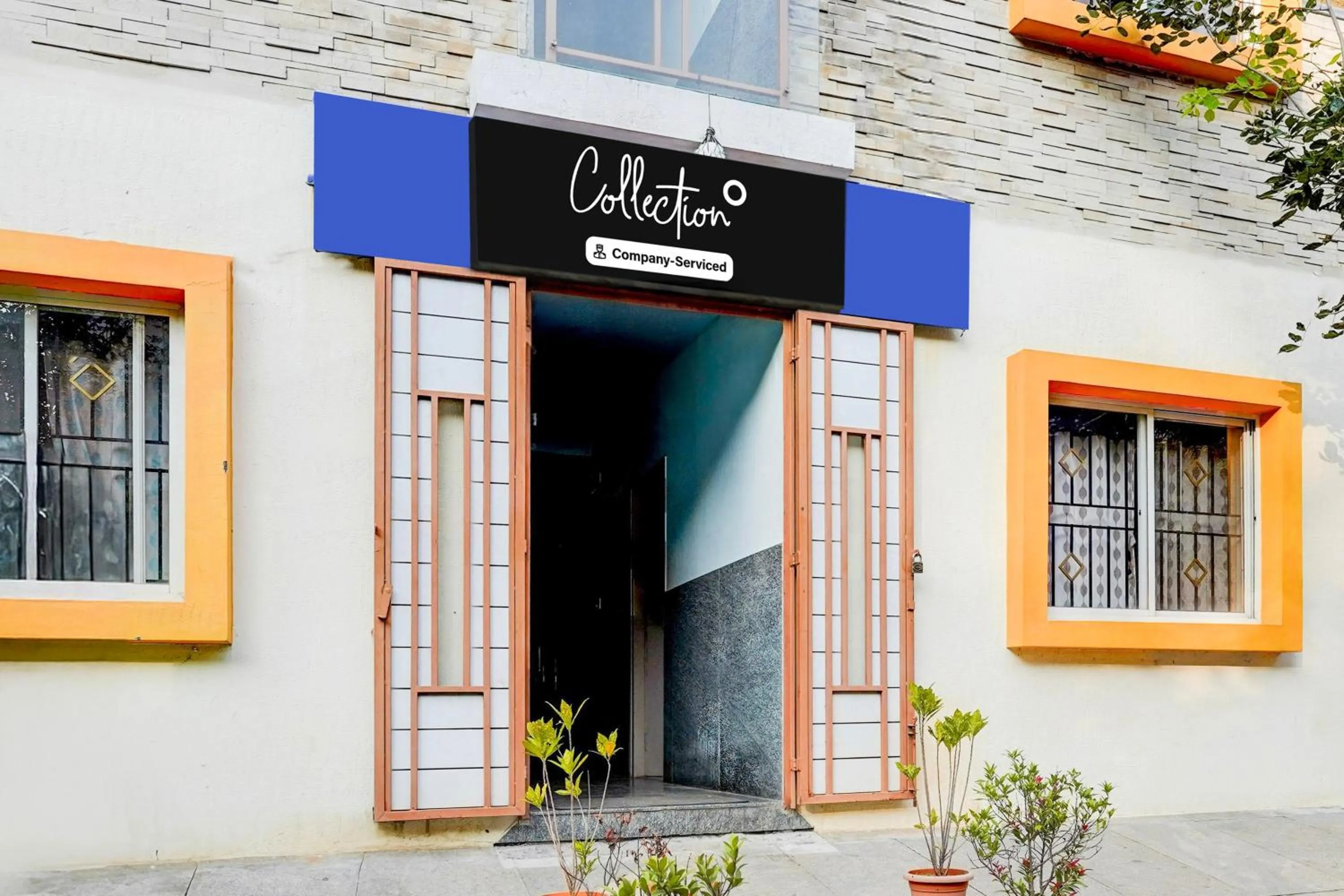 Facade/entrance in Super Collection O Uttarahalli