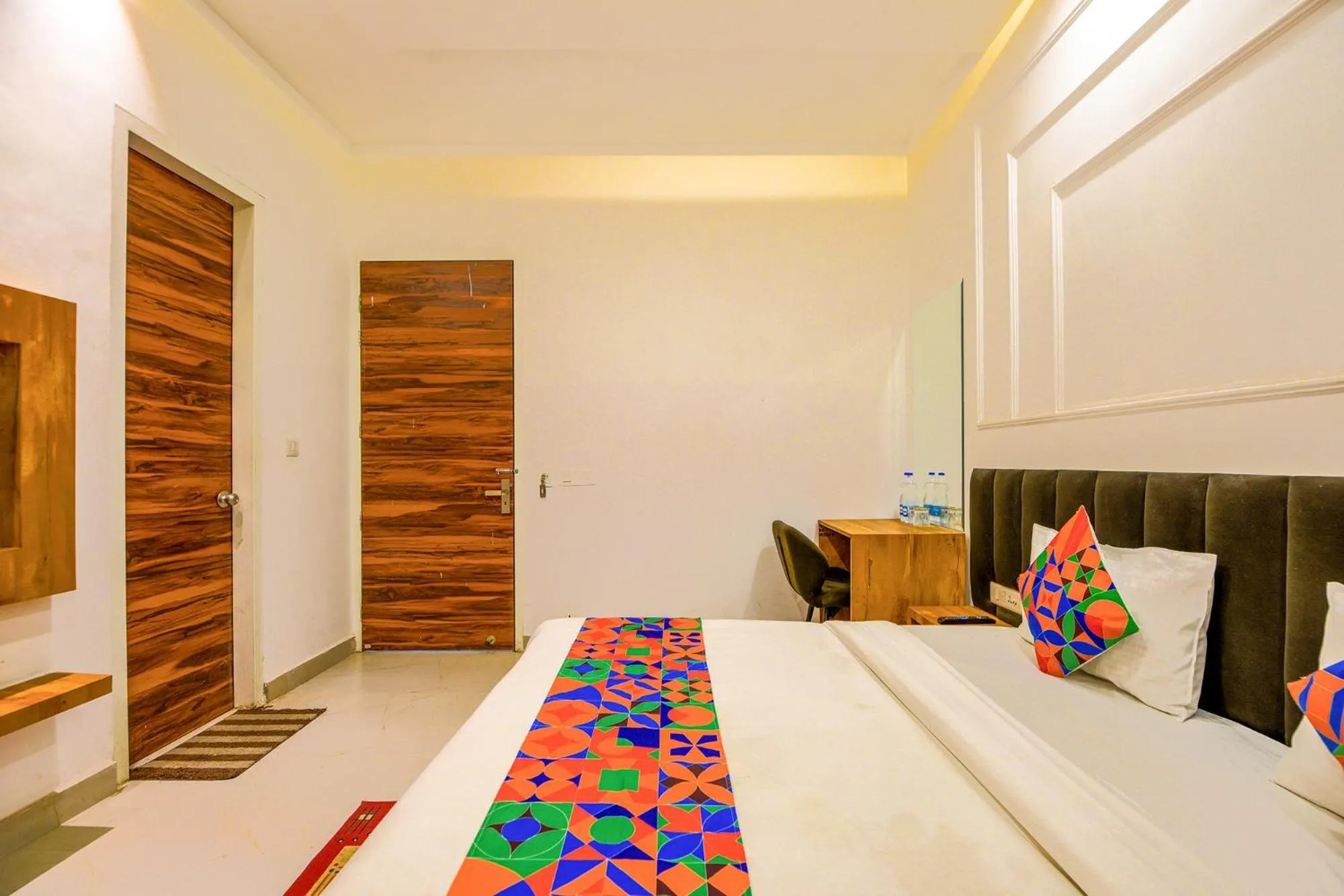 Bed in FabHotel Amar Villa