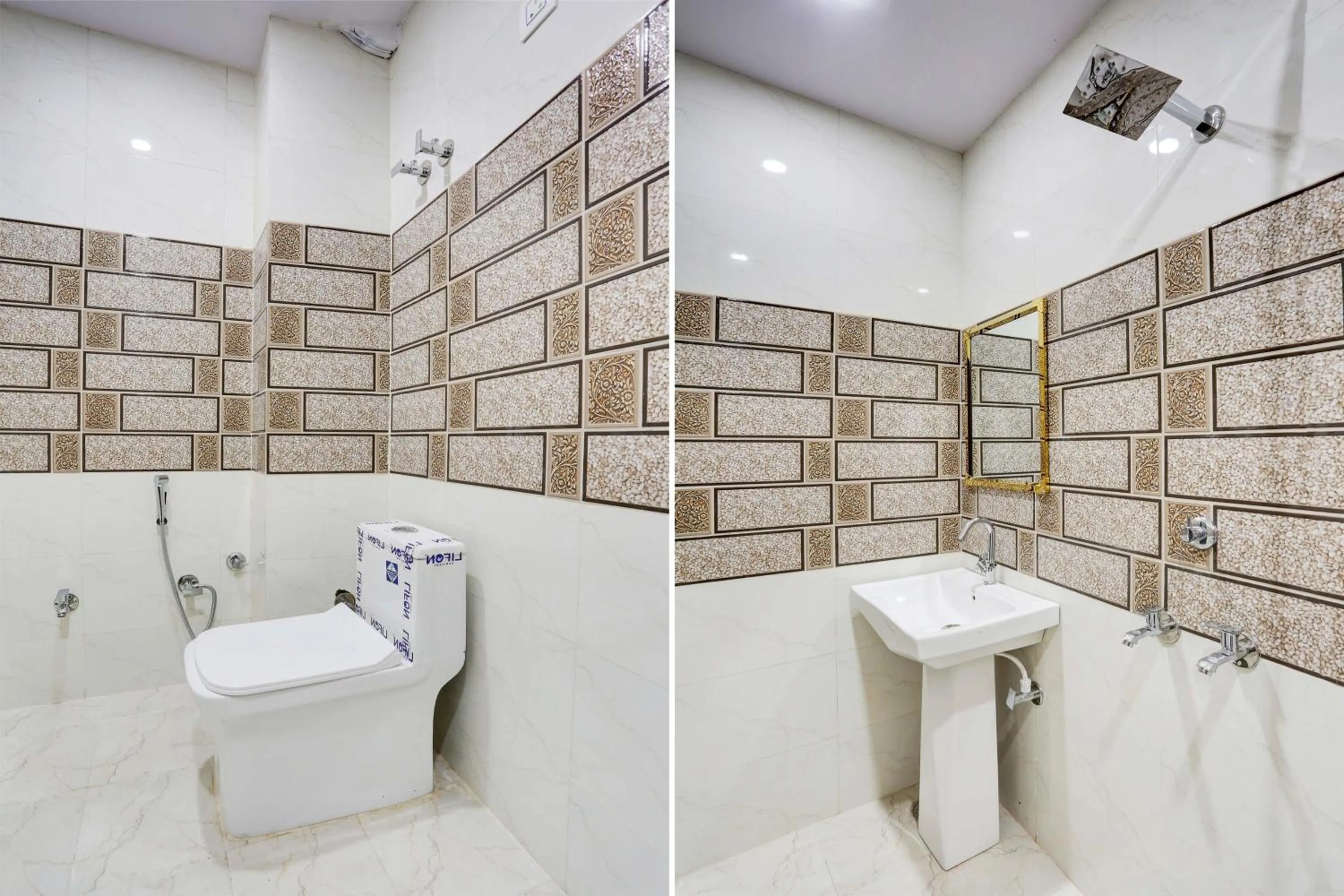 Bathroom in Hotel O M R Galaxy