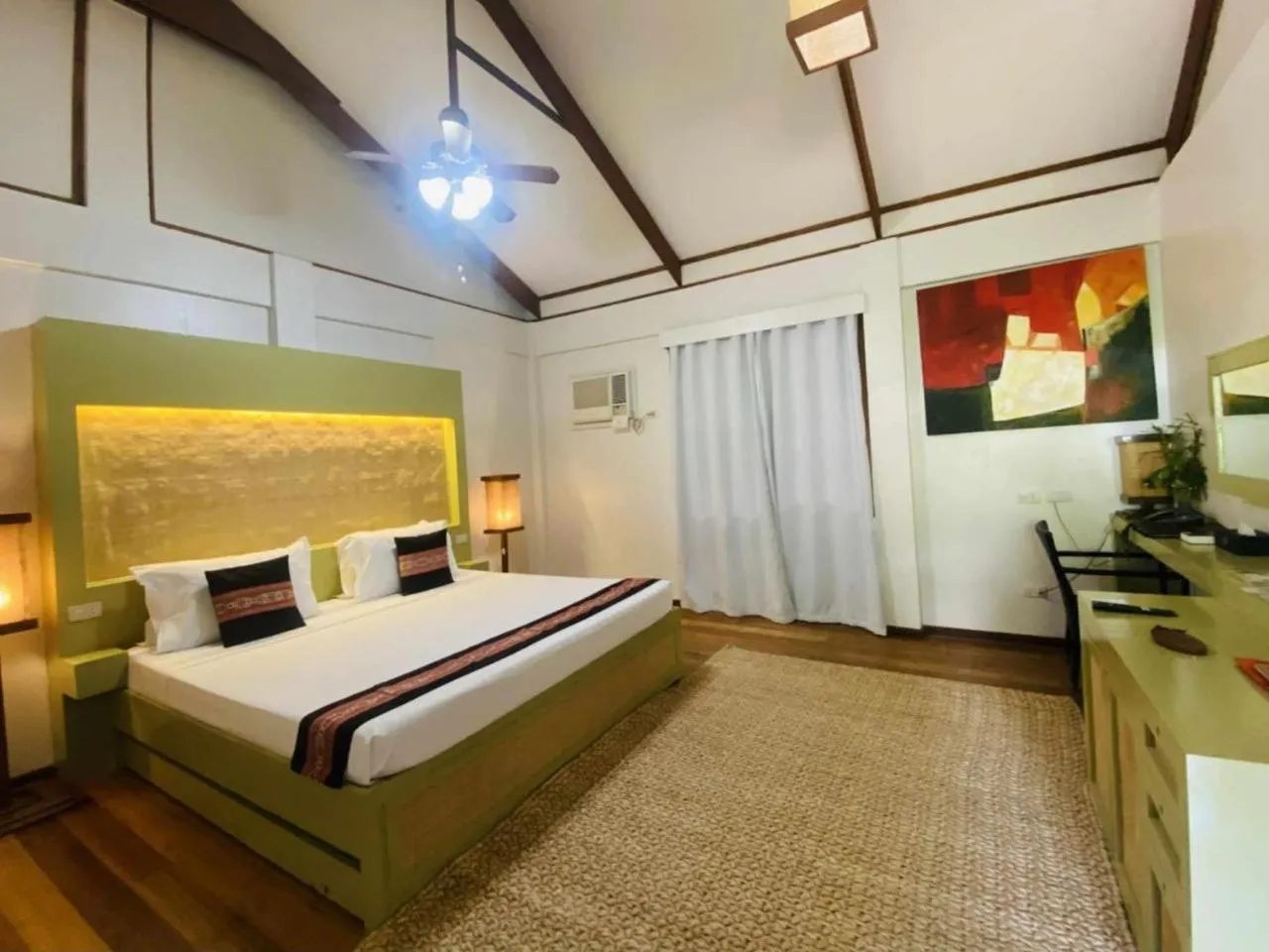 Bed in Asia Grand View Hotel