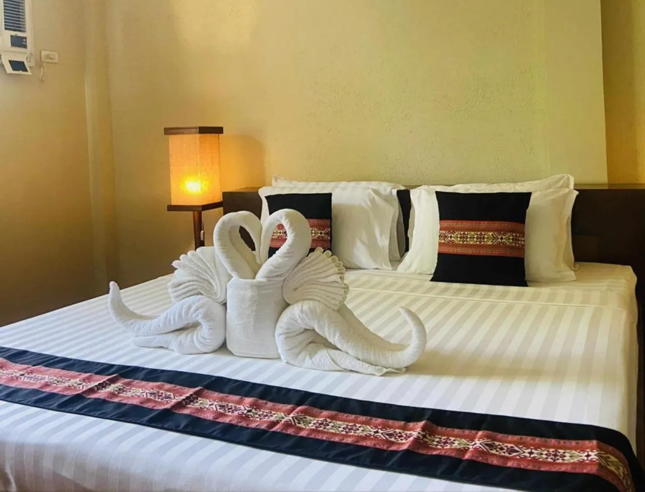 Bed in Asia Grand View Hotel