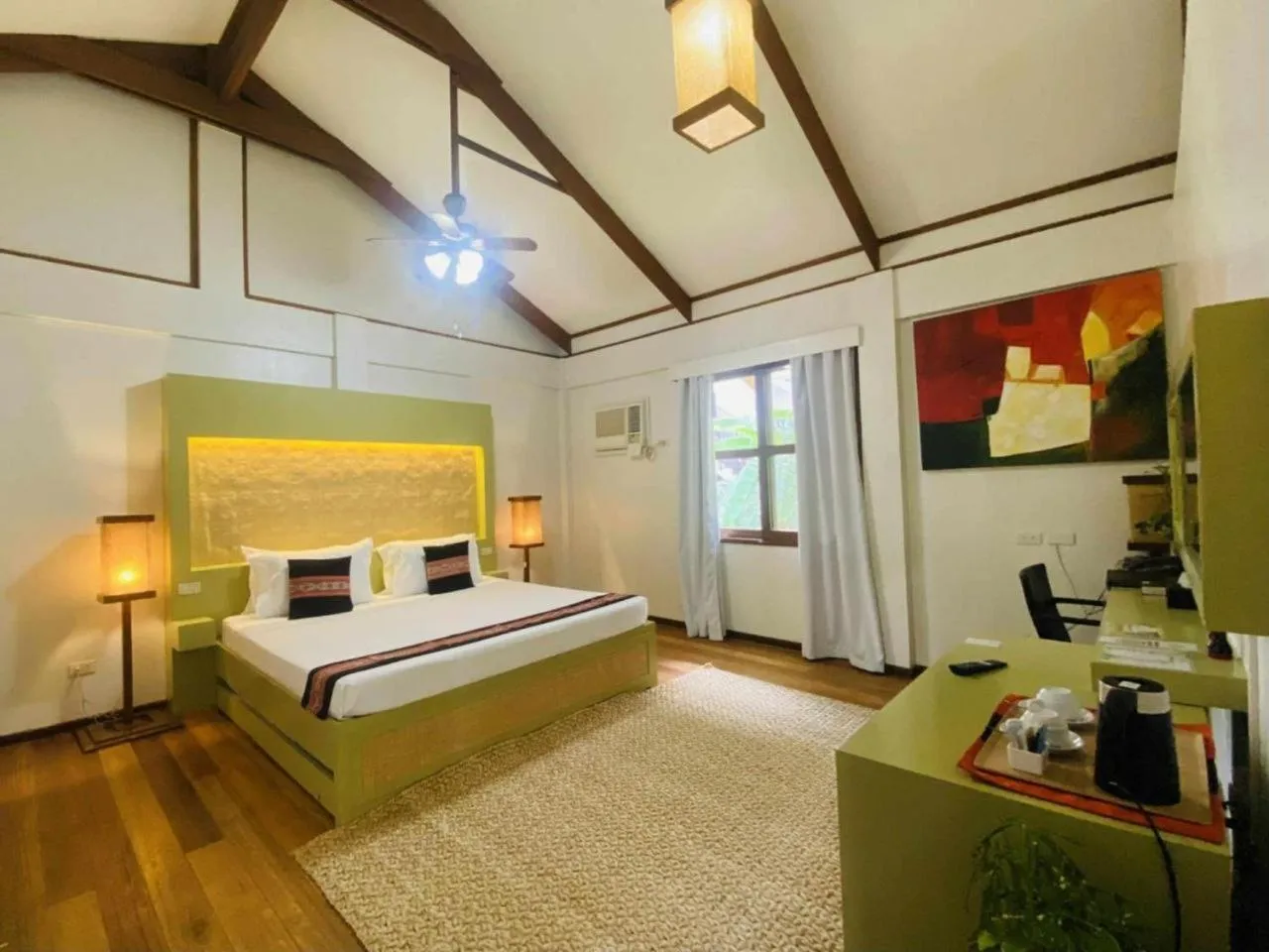 Bed in Asia Grand View Hotel