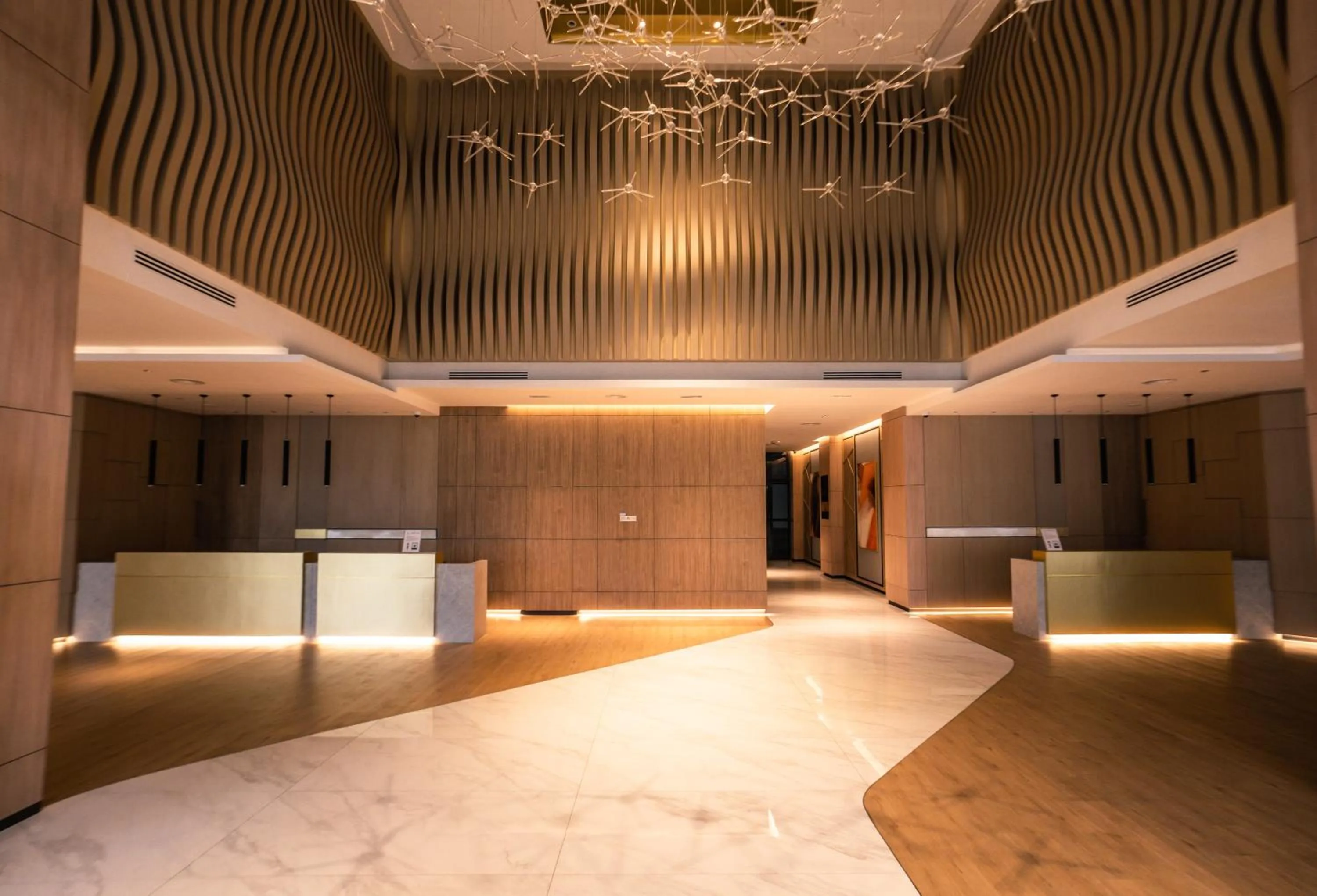 Lobby or reception in K Avenue by Pinstay