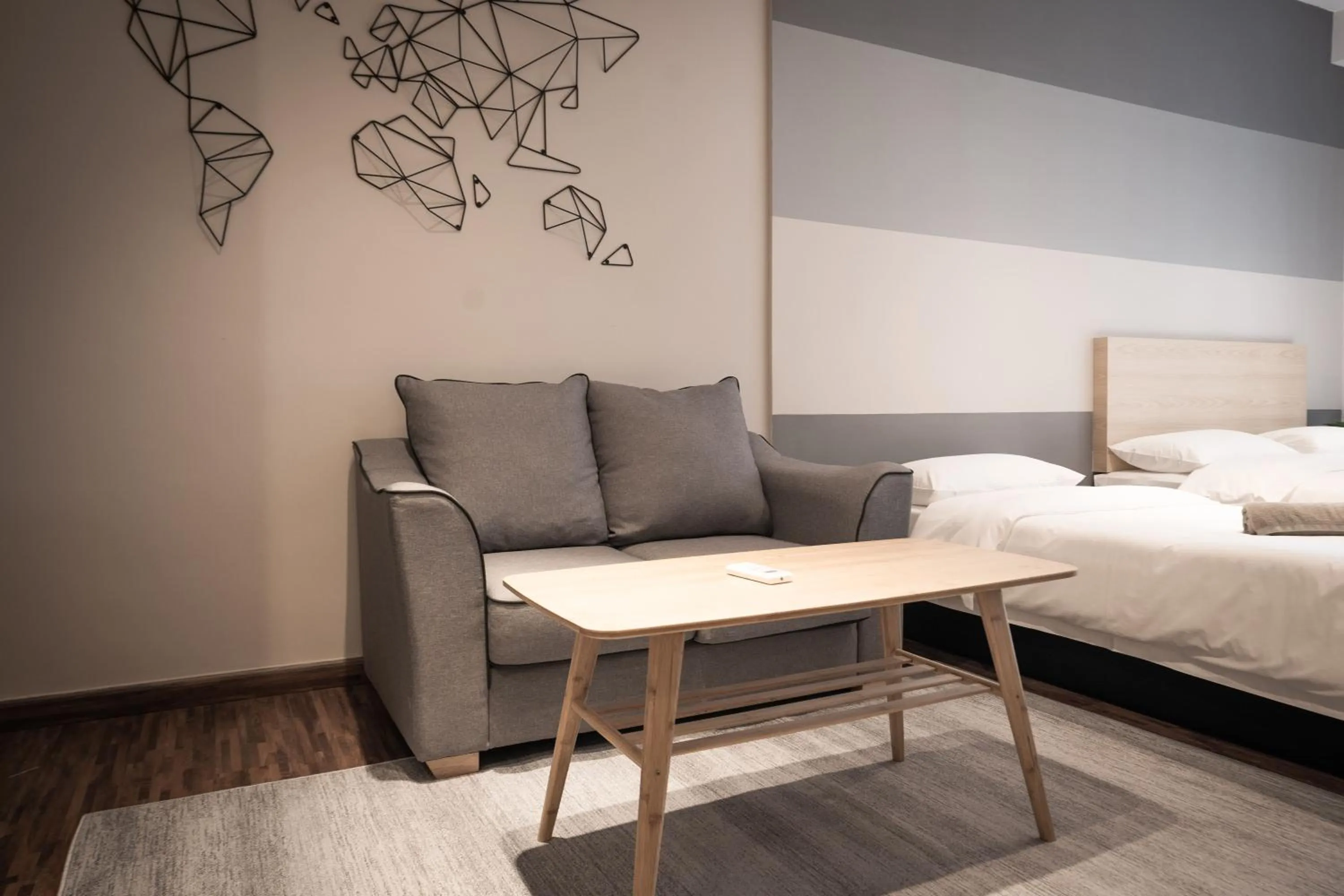 Bedroom, Bed in K Avenue by Pinstay