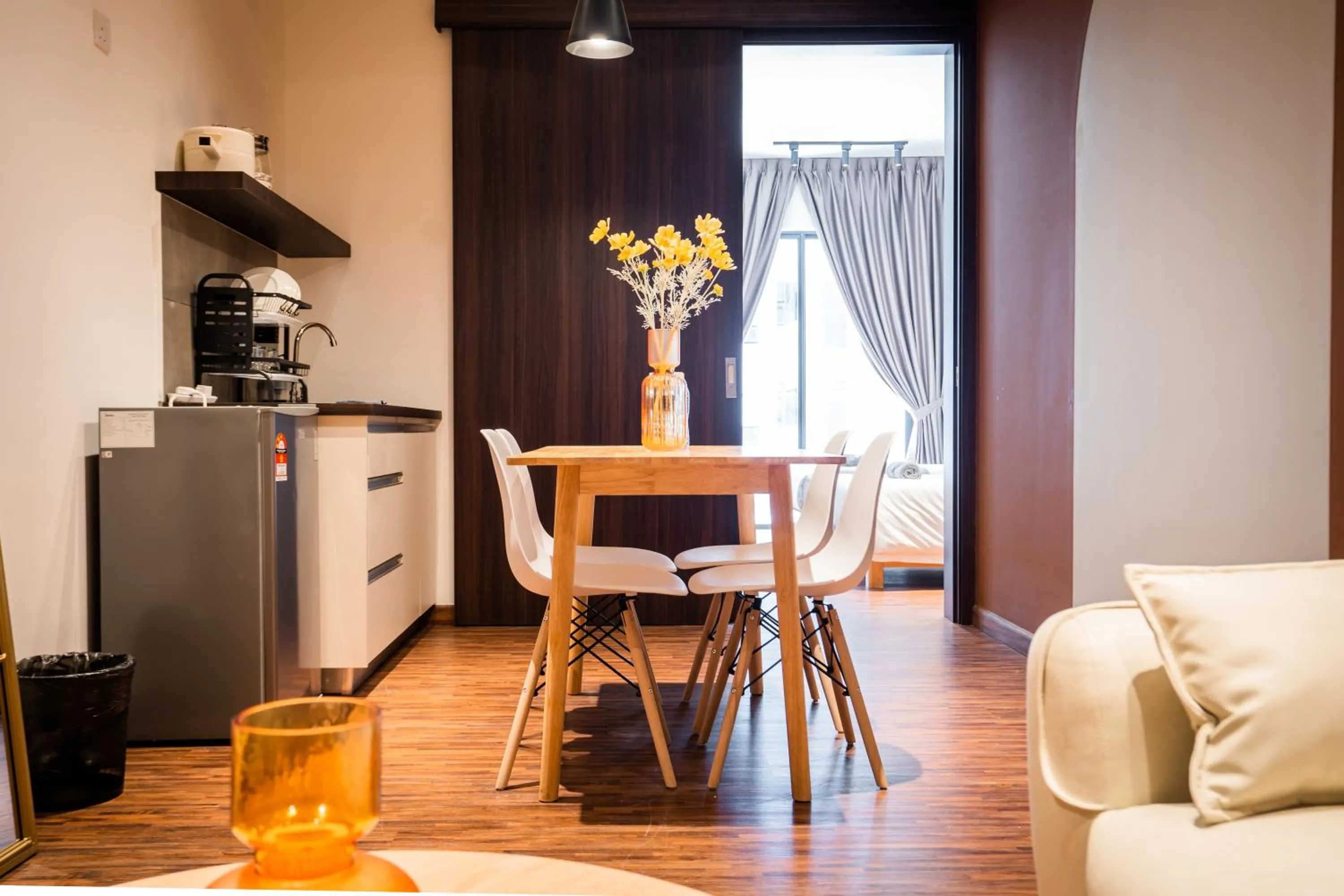 Kitchen or kitchenette in K Avenue by Pinstay