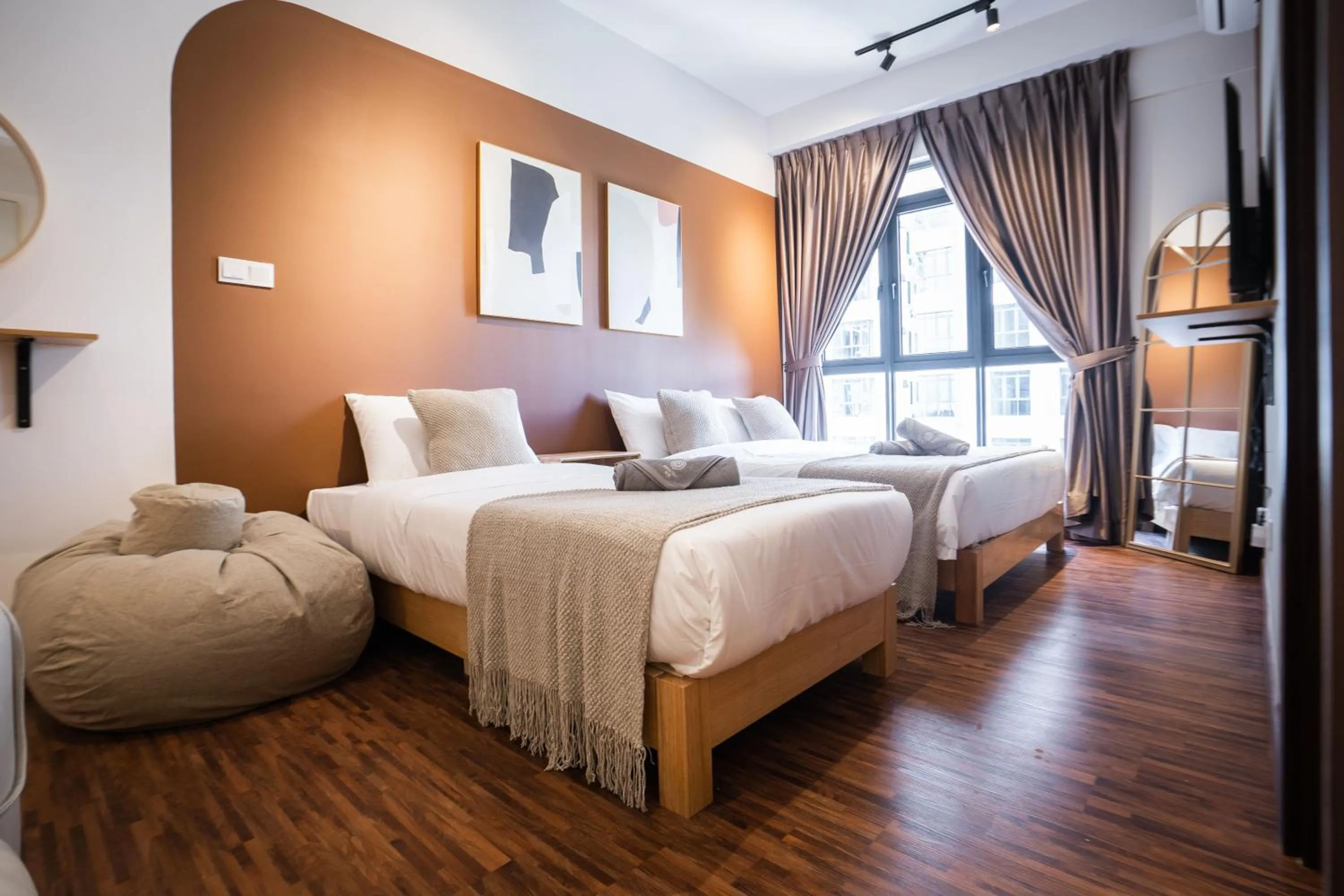 Bed in K Avenue by Pinstay