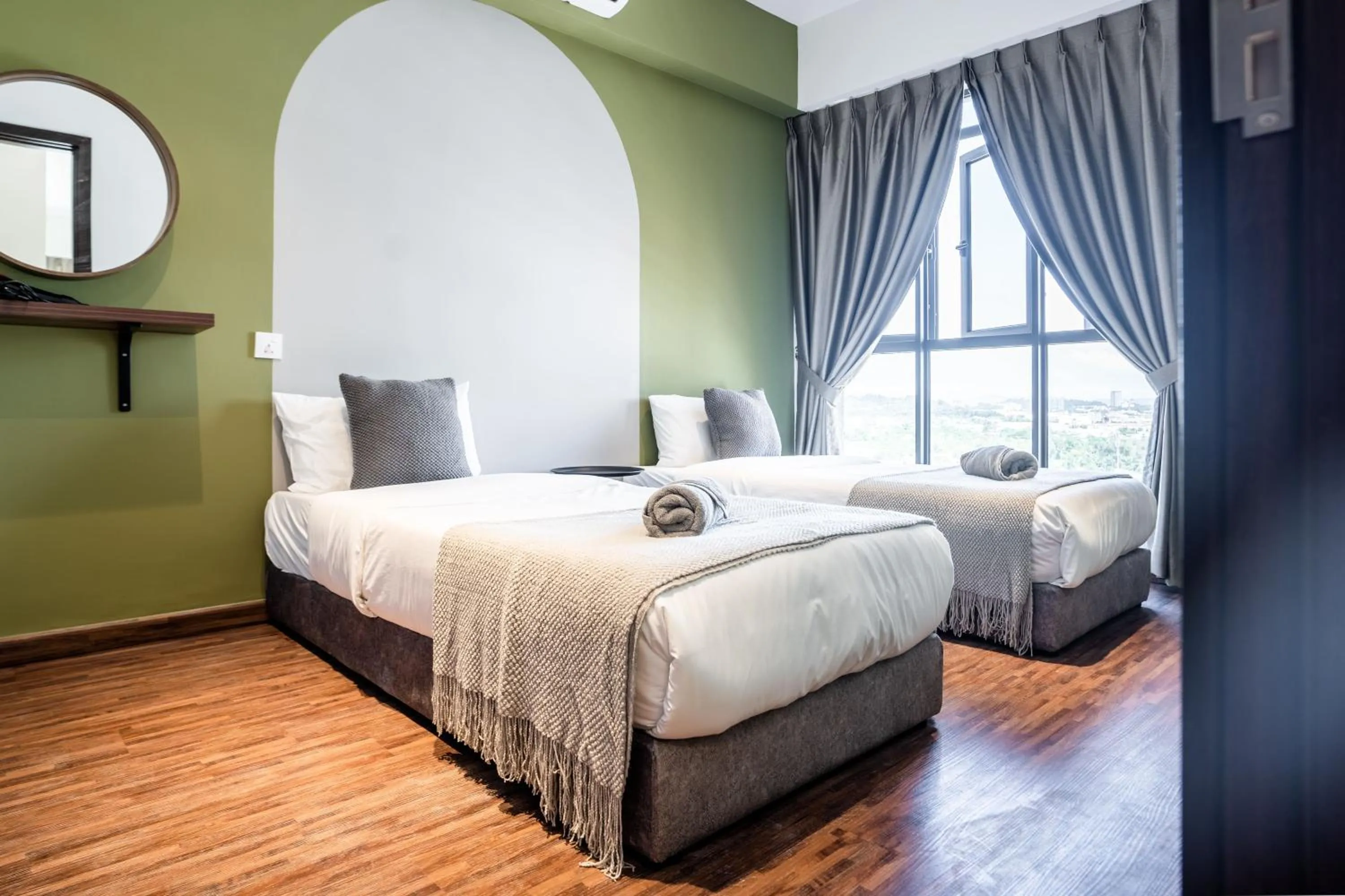 Bed in K Avenue by Pinstay