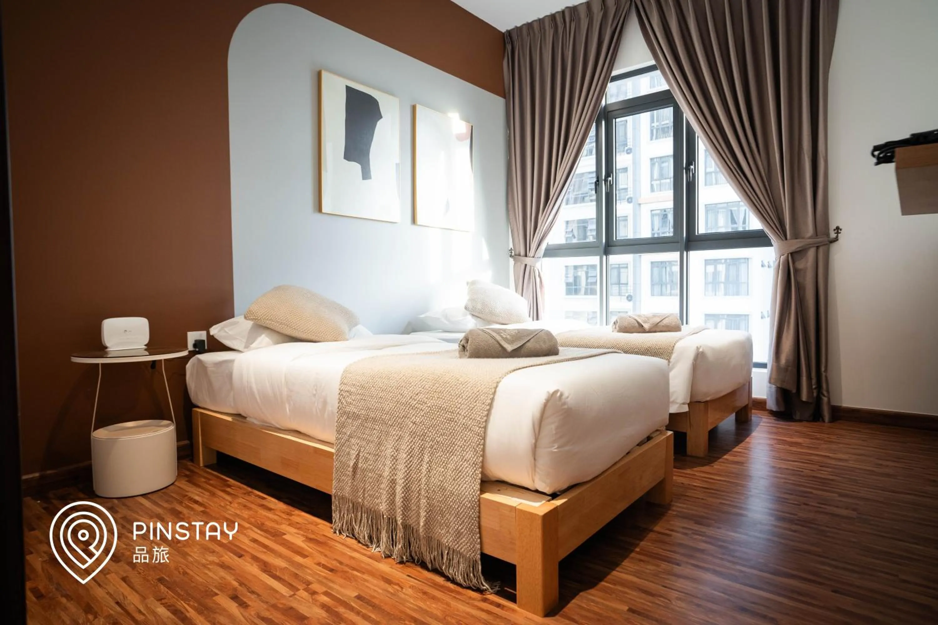 Bed in K Avenue by Pinstay