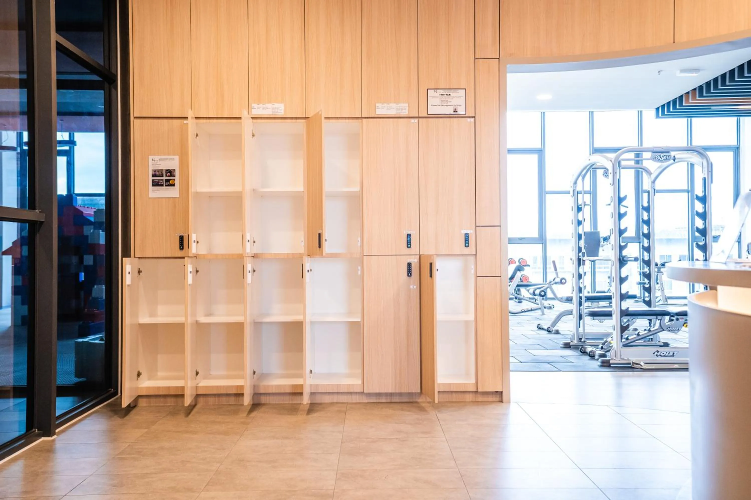 Fitness centre/facilities in K Avenue by Pinstay