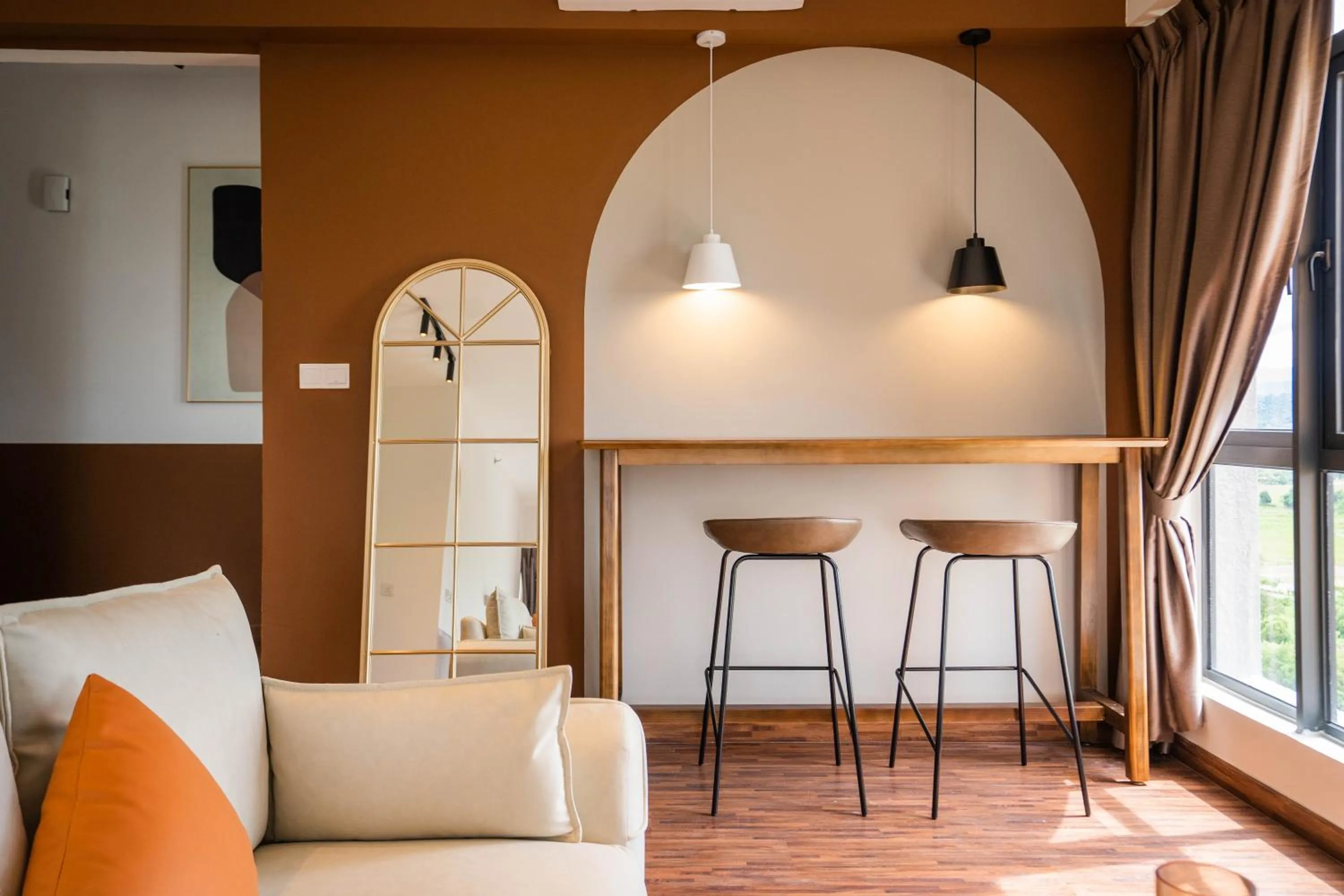 Living room in K Avenue by Pinstay