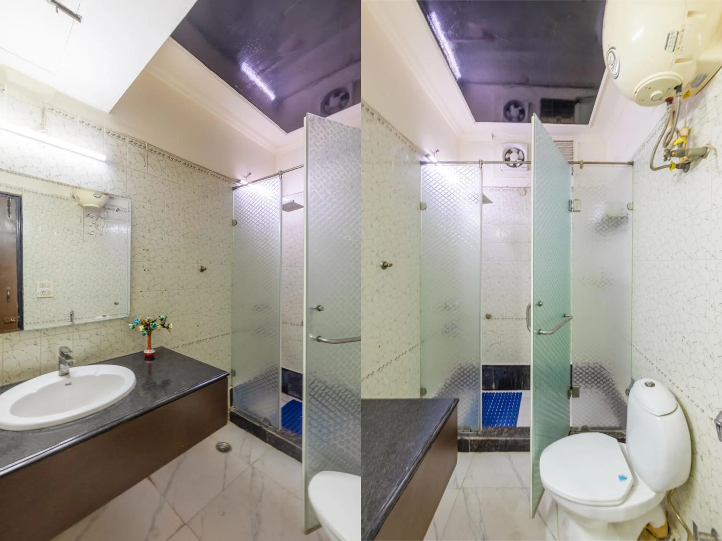 Shower in Hotel Amar Inn by Quadis - Lajpat Nagar