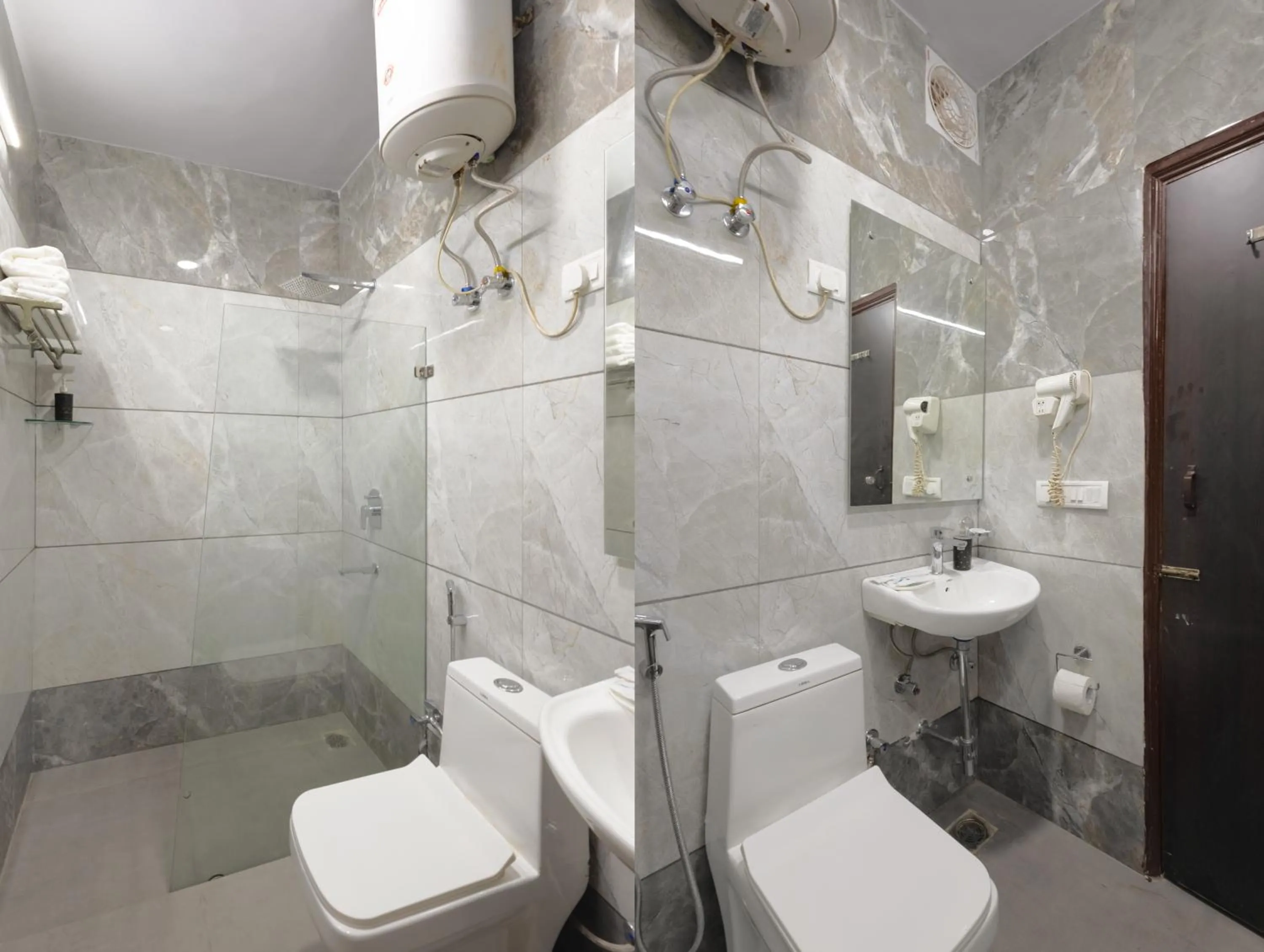 Shower in Hotel Amar Inn by Quadis - Lajpat Nagar