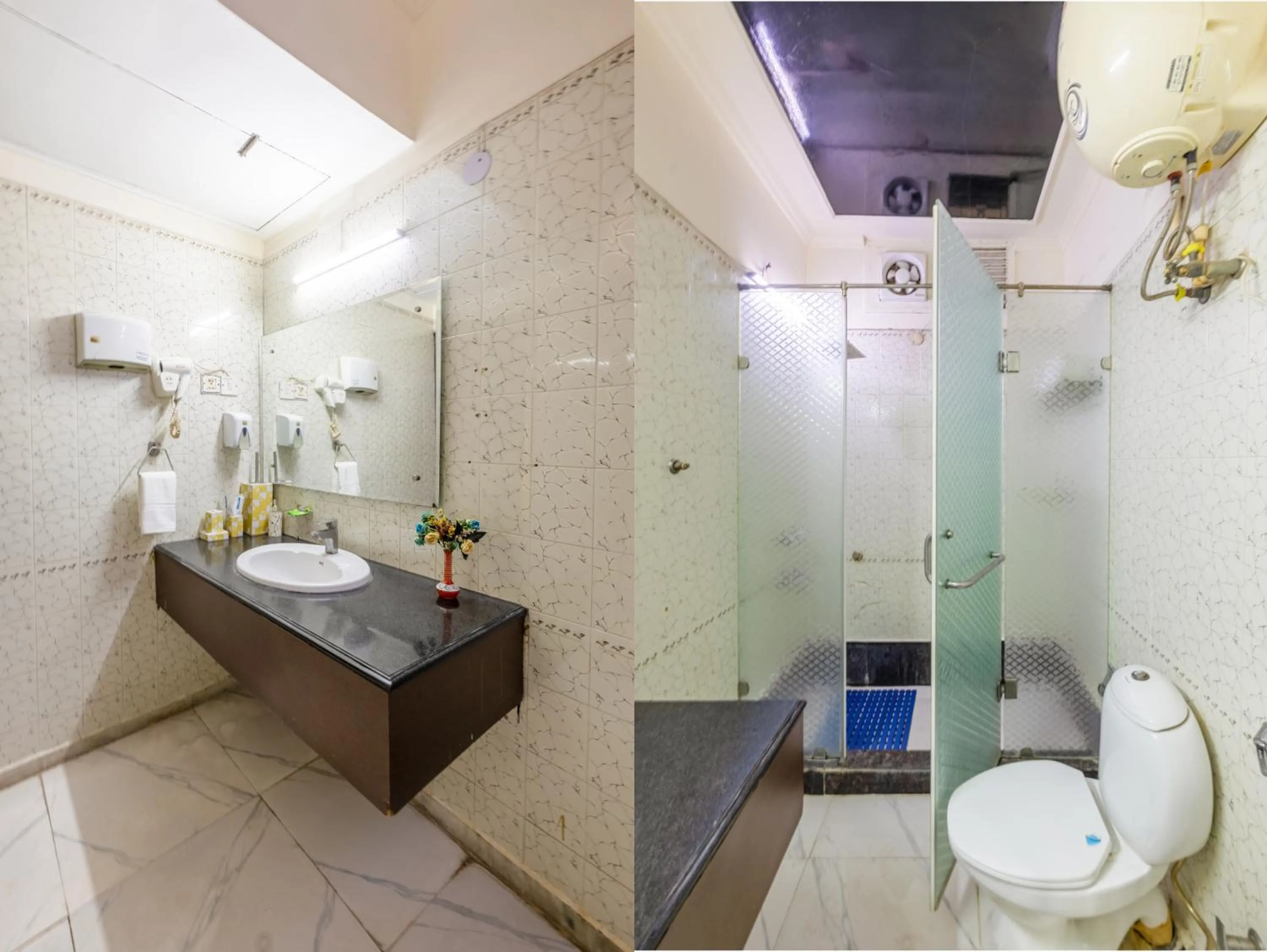 Shower in Hotel Amar Inn by Quadis - Lajpat Nagar
