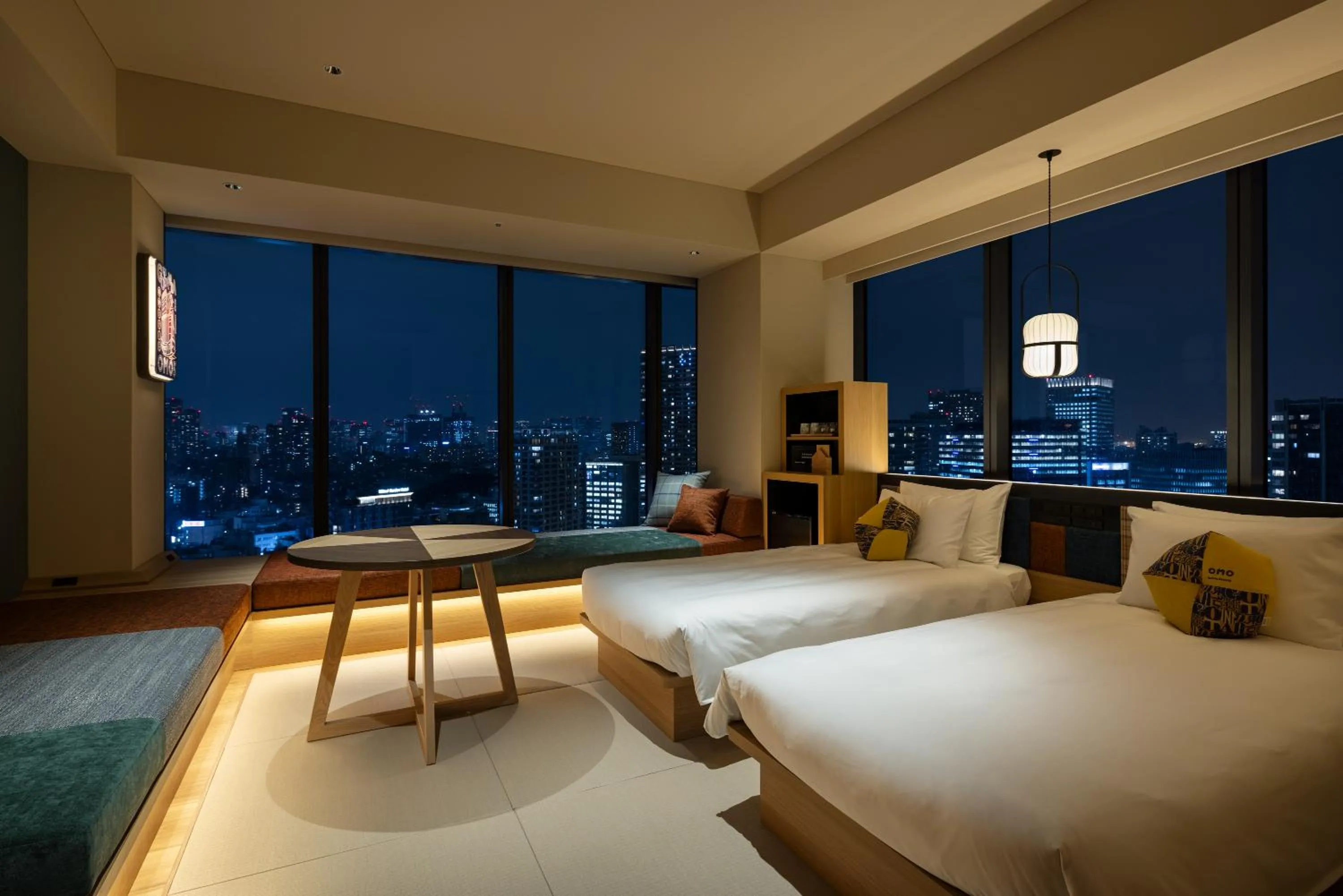 Photo of the whole room, Bed in OMO5 Tokyo Gotanda by Hoshino Resorts