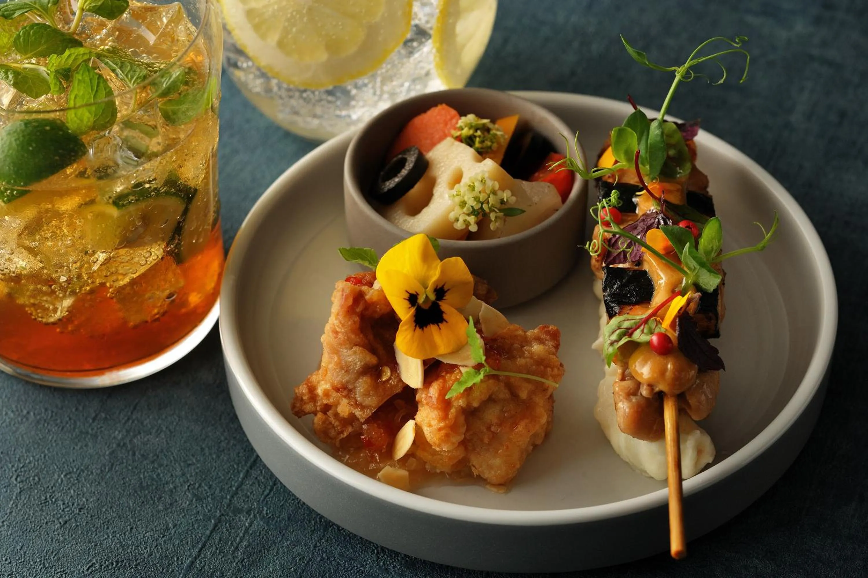 Food and drinks in OMO5 Tokyo Gotanda by Hoshino Resorts