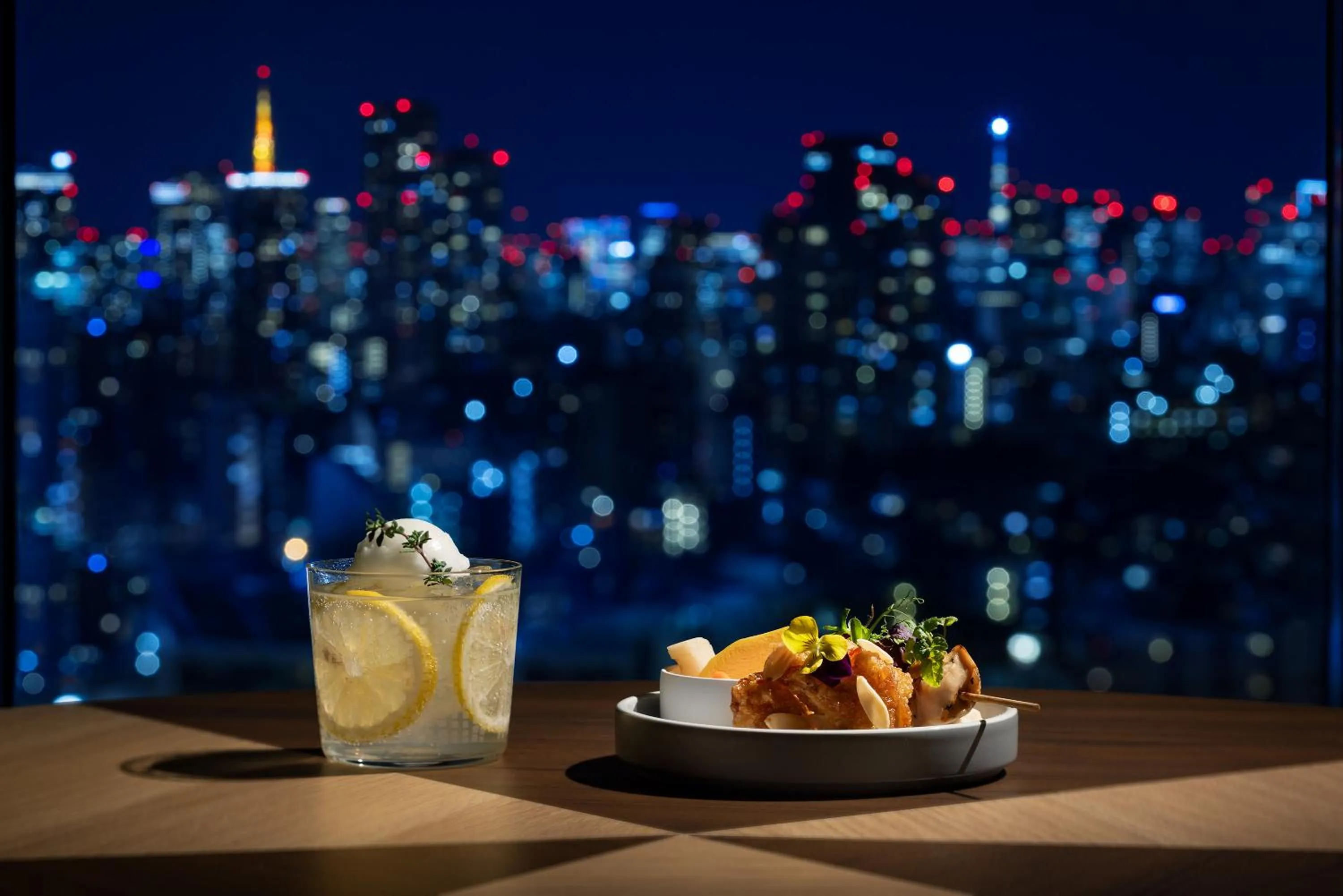 Food and drinks in OMO5 Tokyo Gotanda by Hoshino Resorts