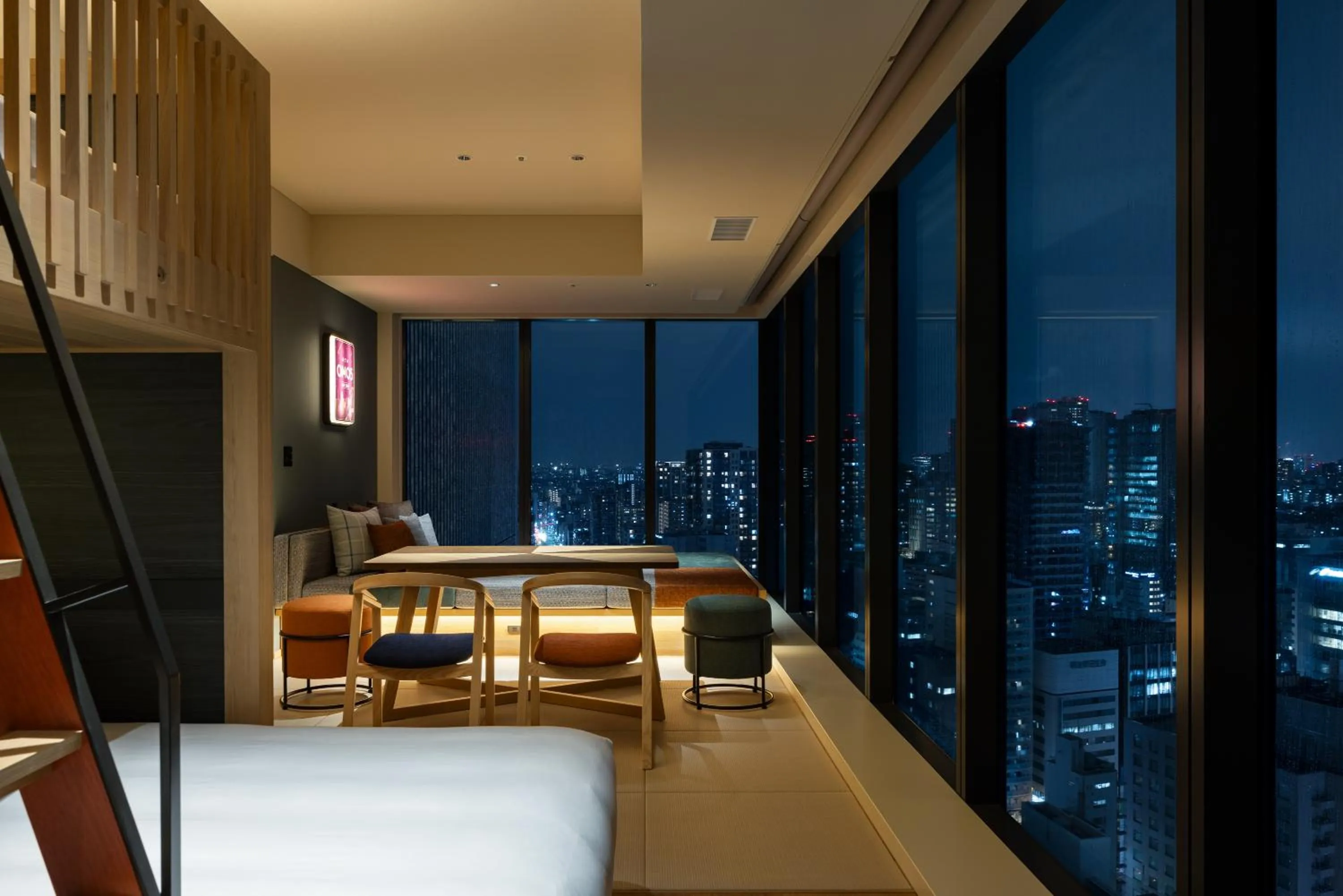 Photo of the whole room, Bed in OMO5 Tokyo Gotanda by Hoshino Resorts