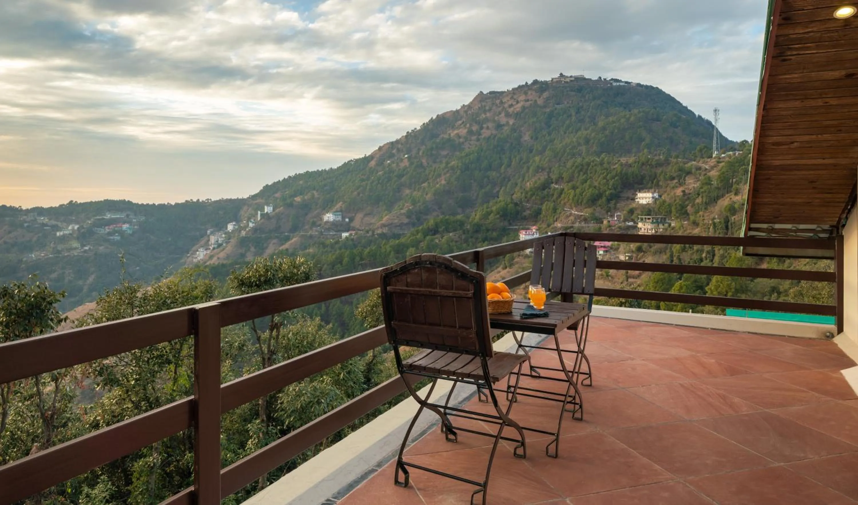 Balcony/Terrace in Woodsmoke Retreat