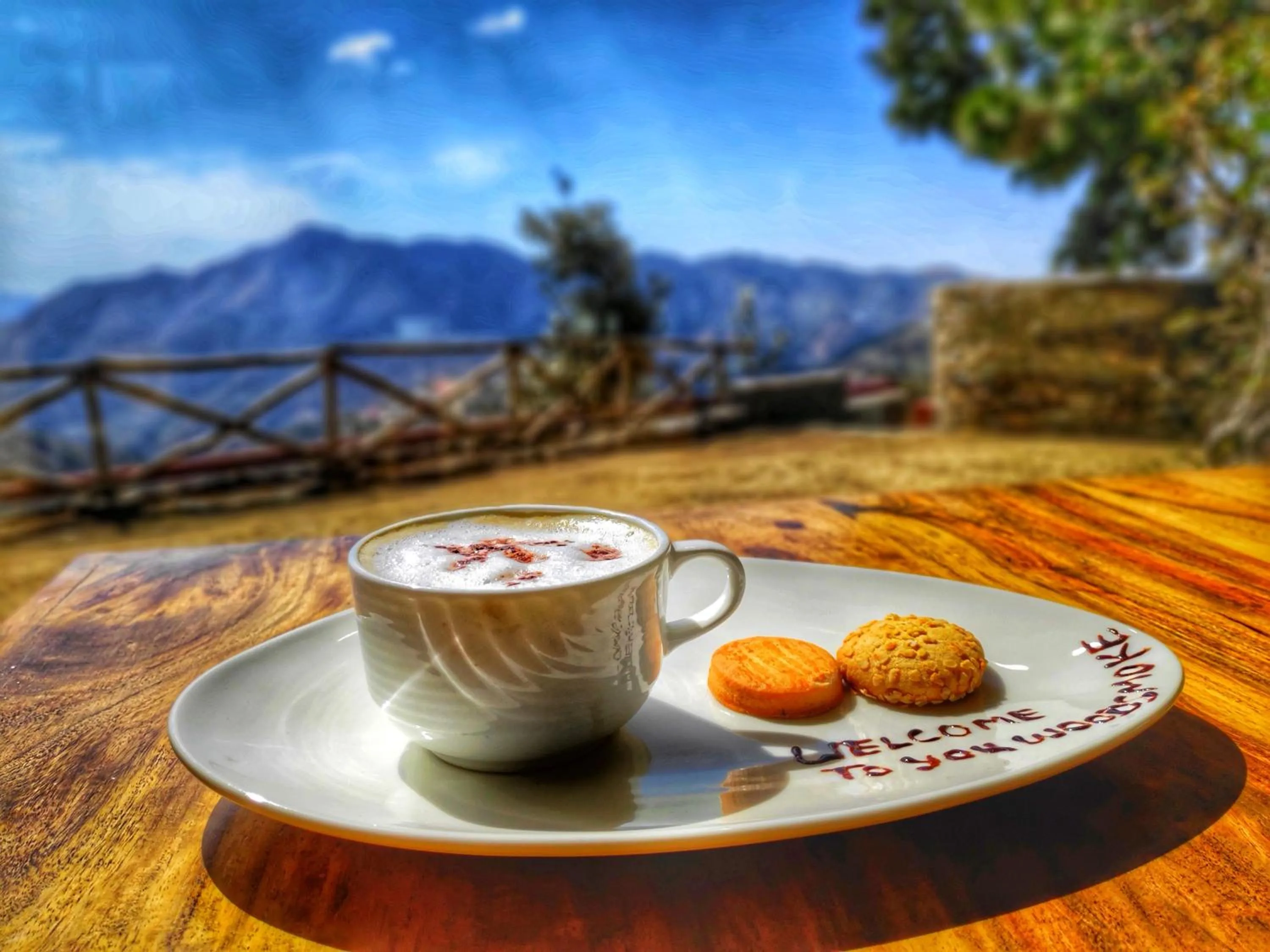 Food in Woodsmoke Retreat