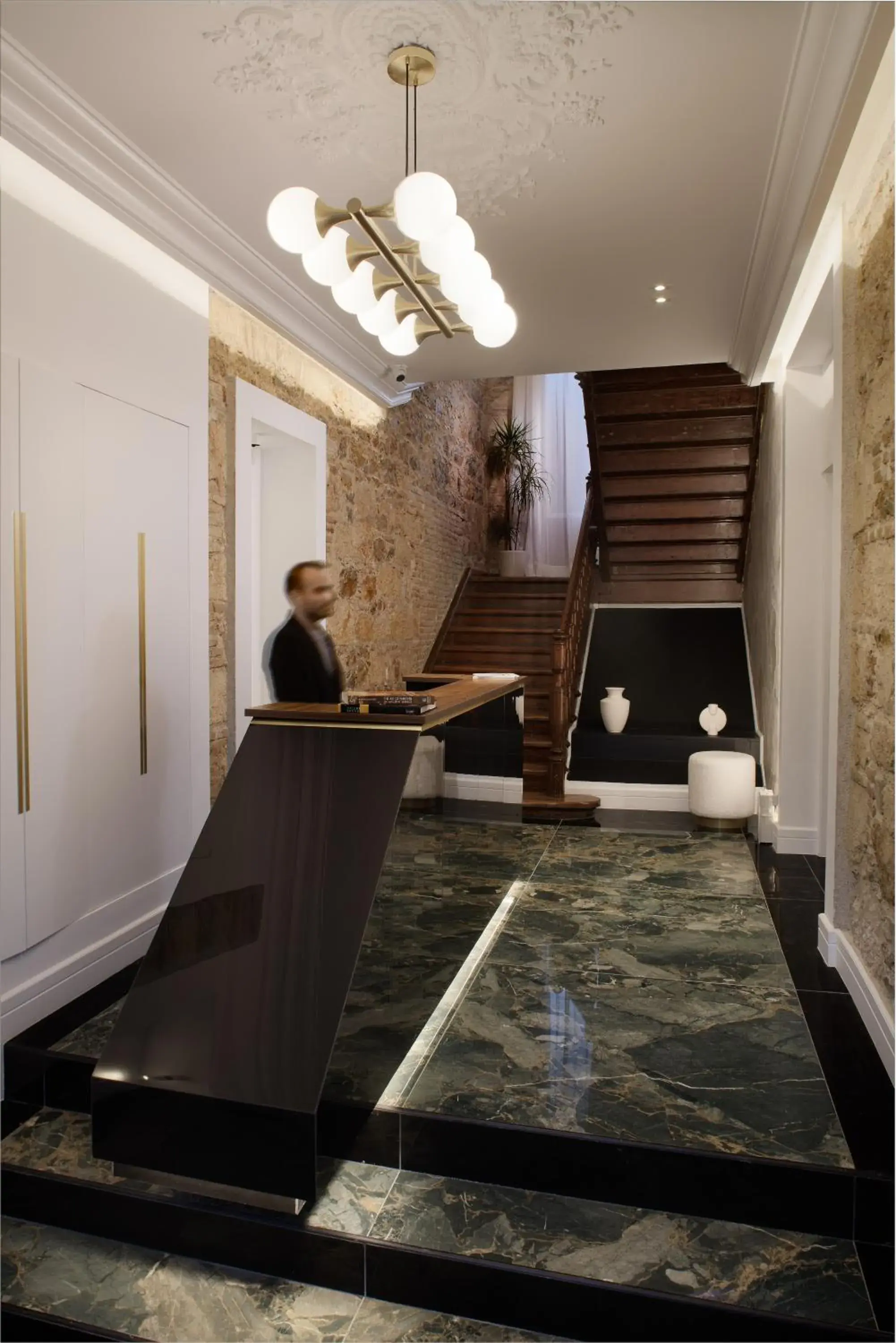 Lobby or reception in La Divina Lobby or reception in La Divina