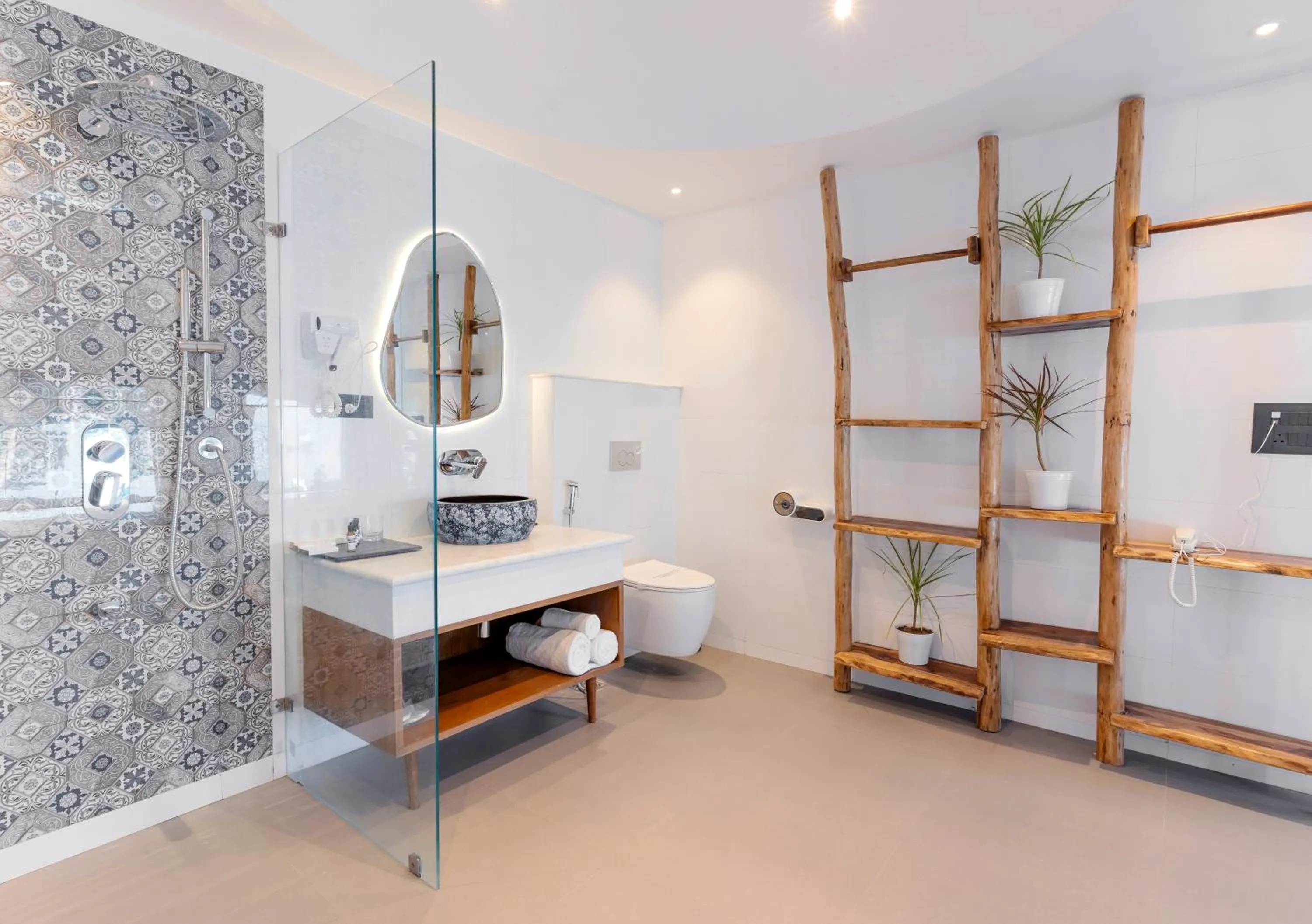 Bathroom in Moustache Udaipur Luxuria