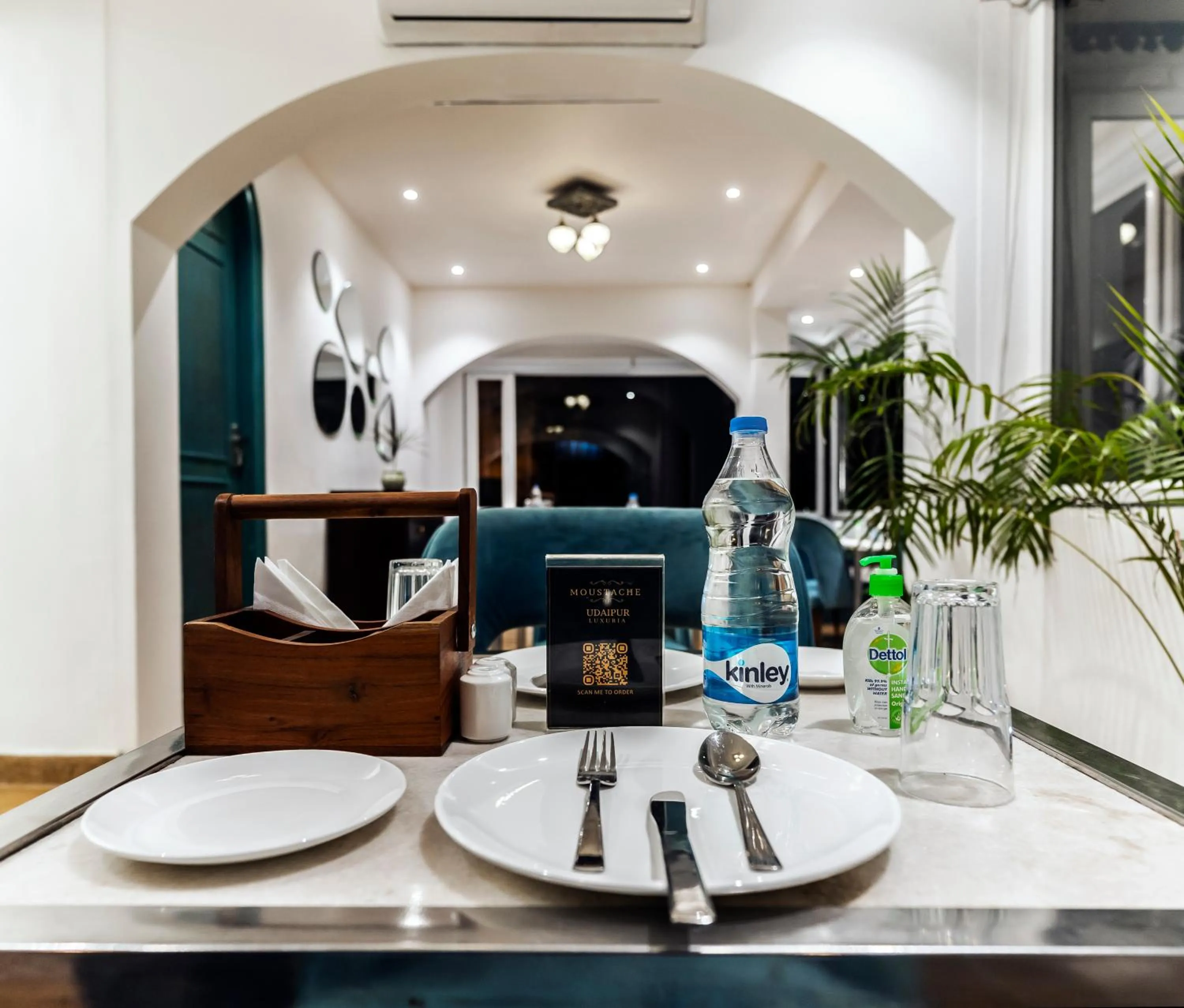 Restaurant/places to eat in Moustache Udaipur Luxuria