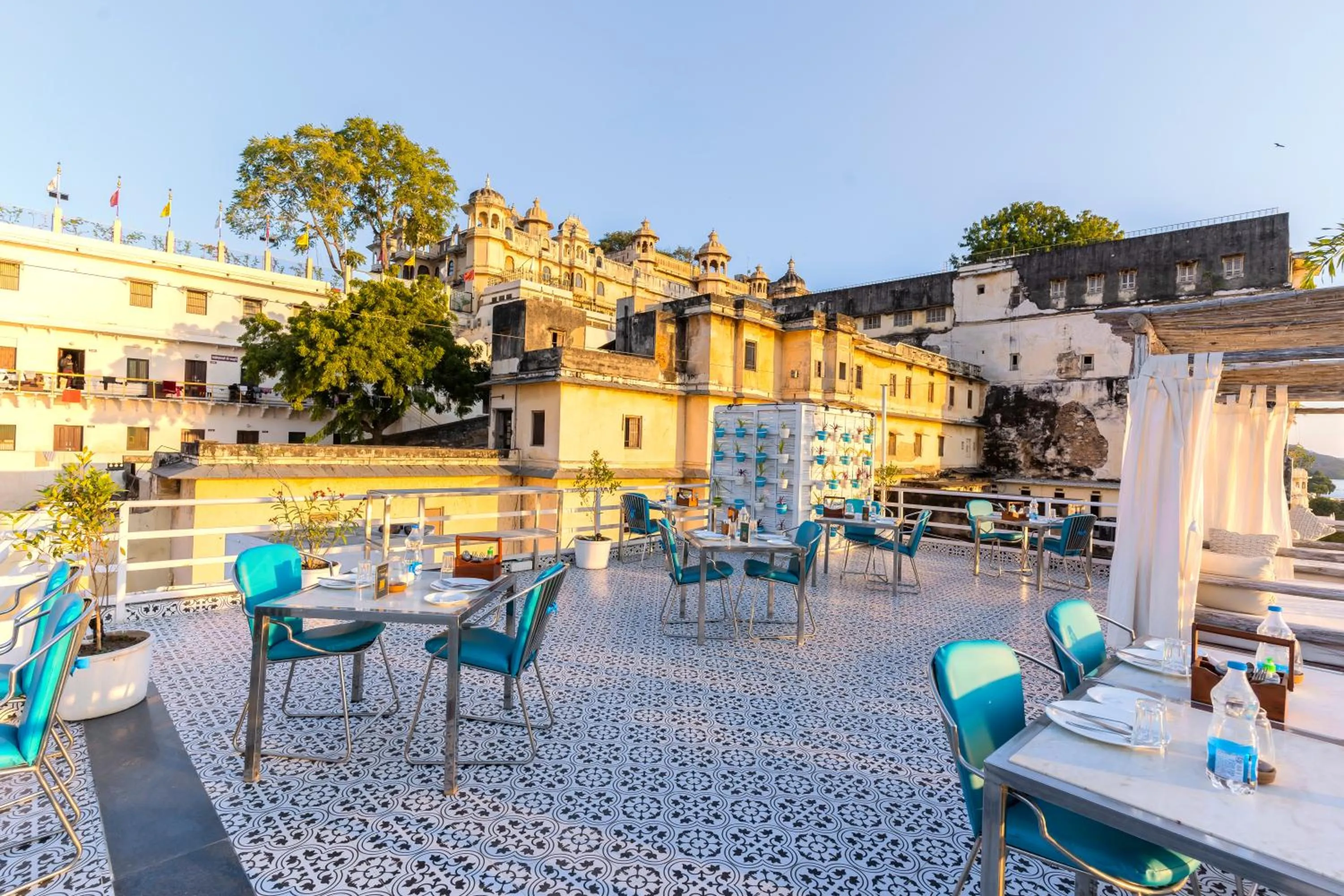 Restaurant/places to eat in Moustache Udaipur Luxuria