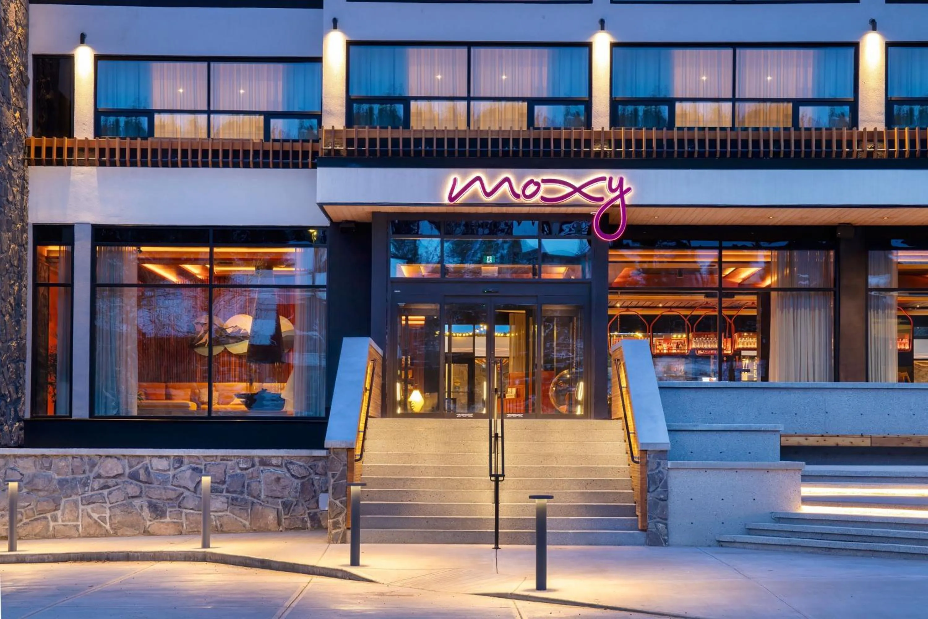 Property building in Moxy Banff