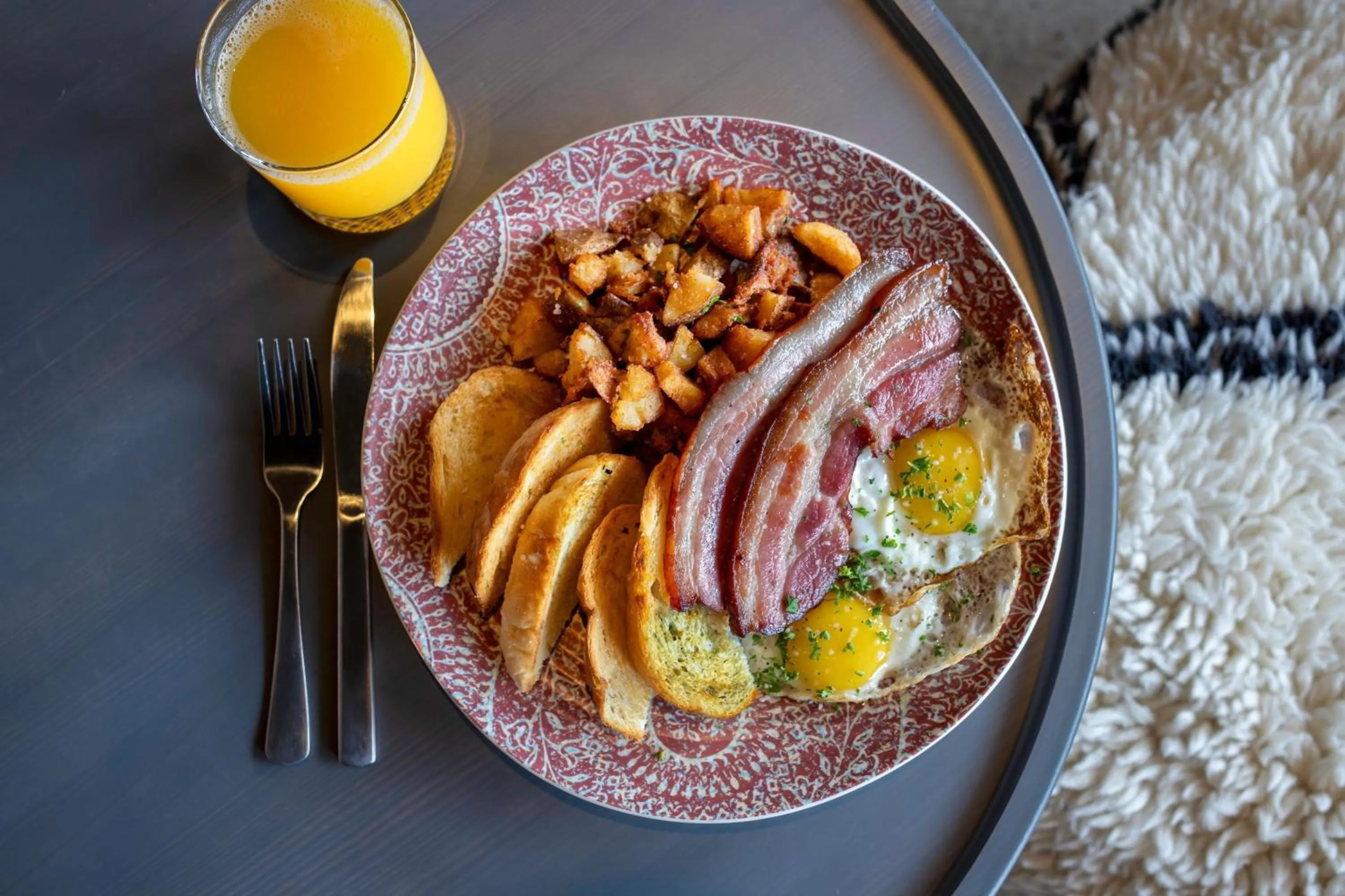 Breakfast in Moxy Banff