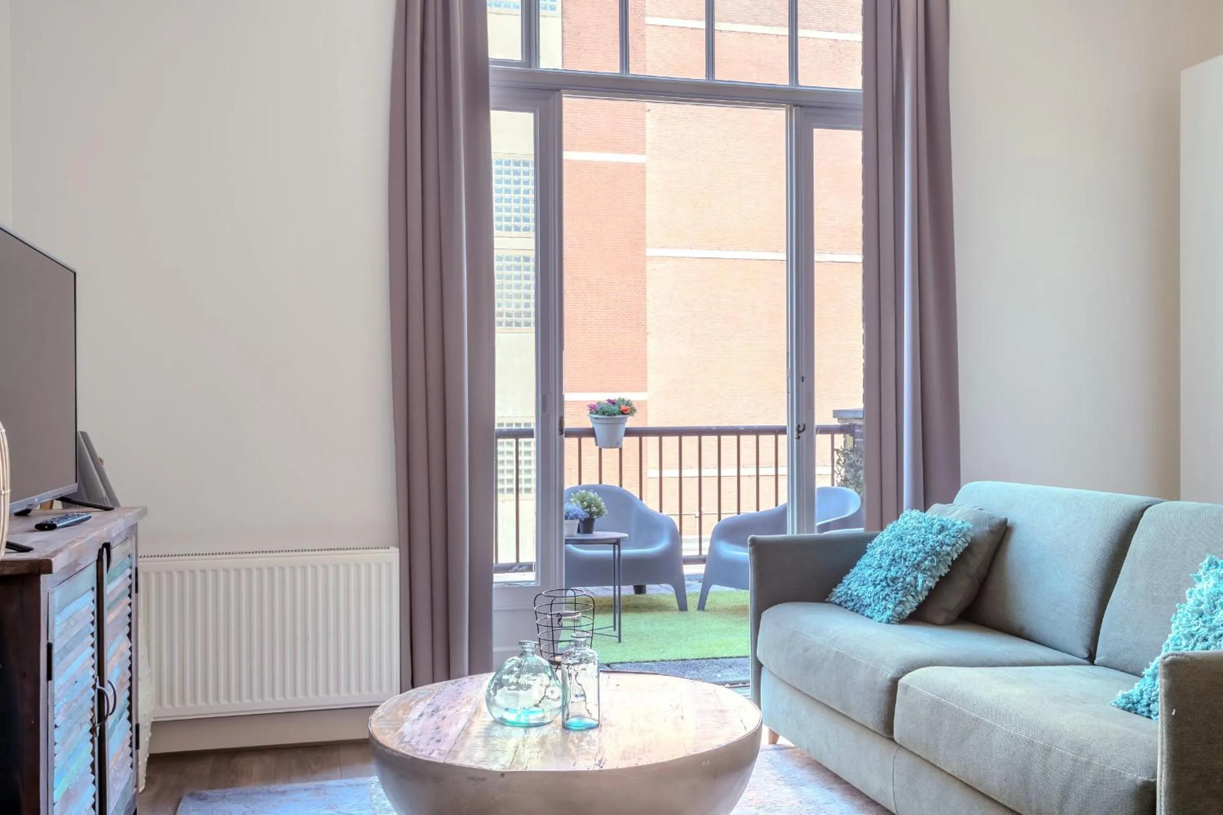 Balcony/Terrace in Hotel Oranjestaete