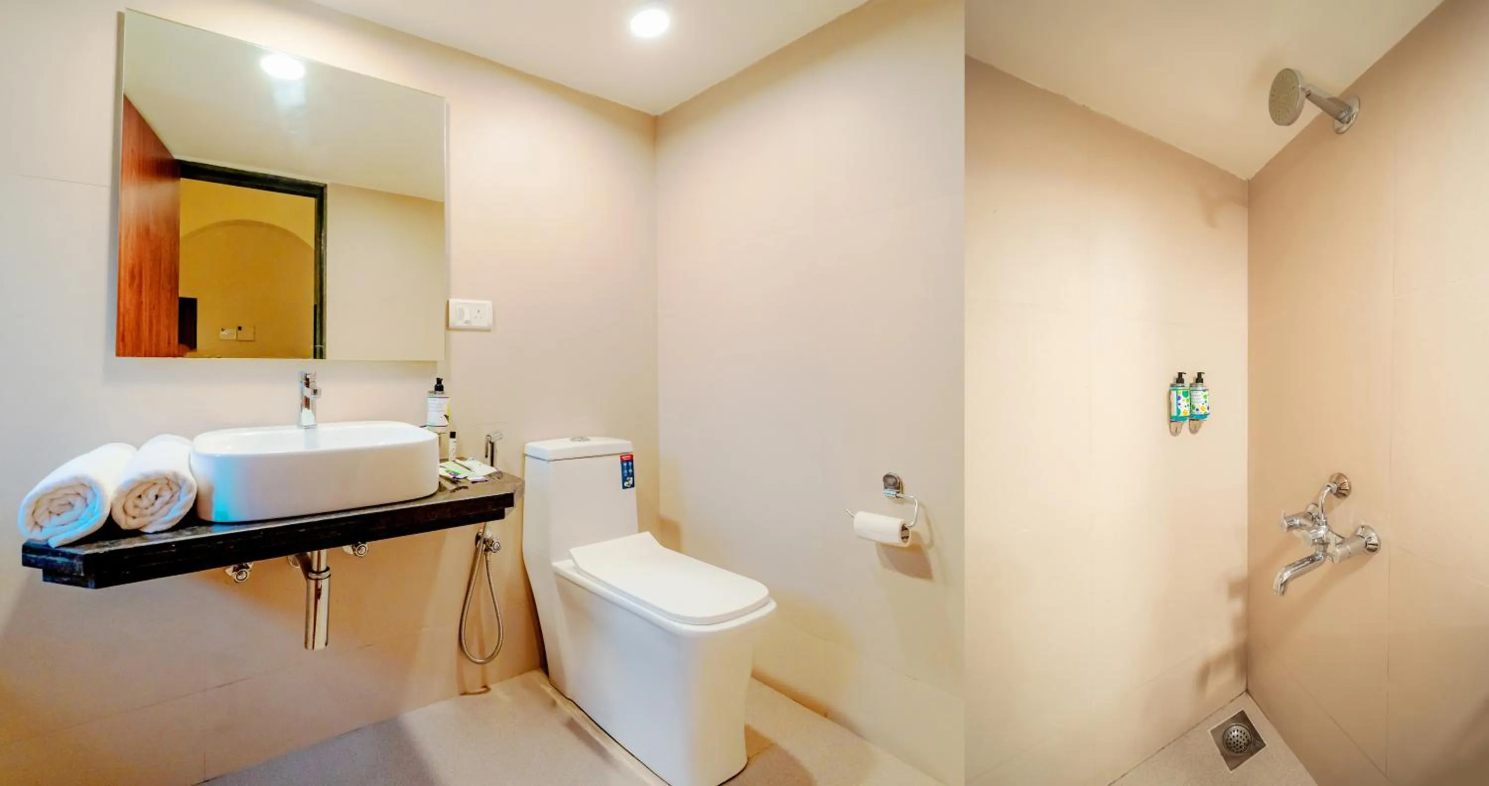 Bathroom in Treebo Sunshine Beach Resort