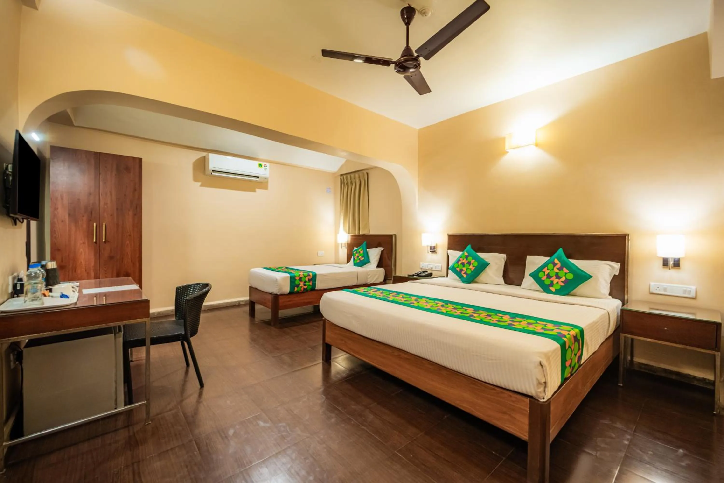 Bedroom, Bed in Treebo Sunshine Beach Resort