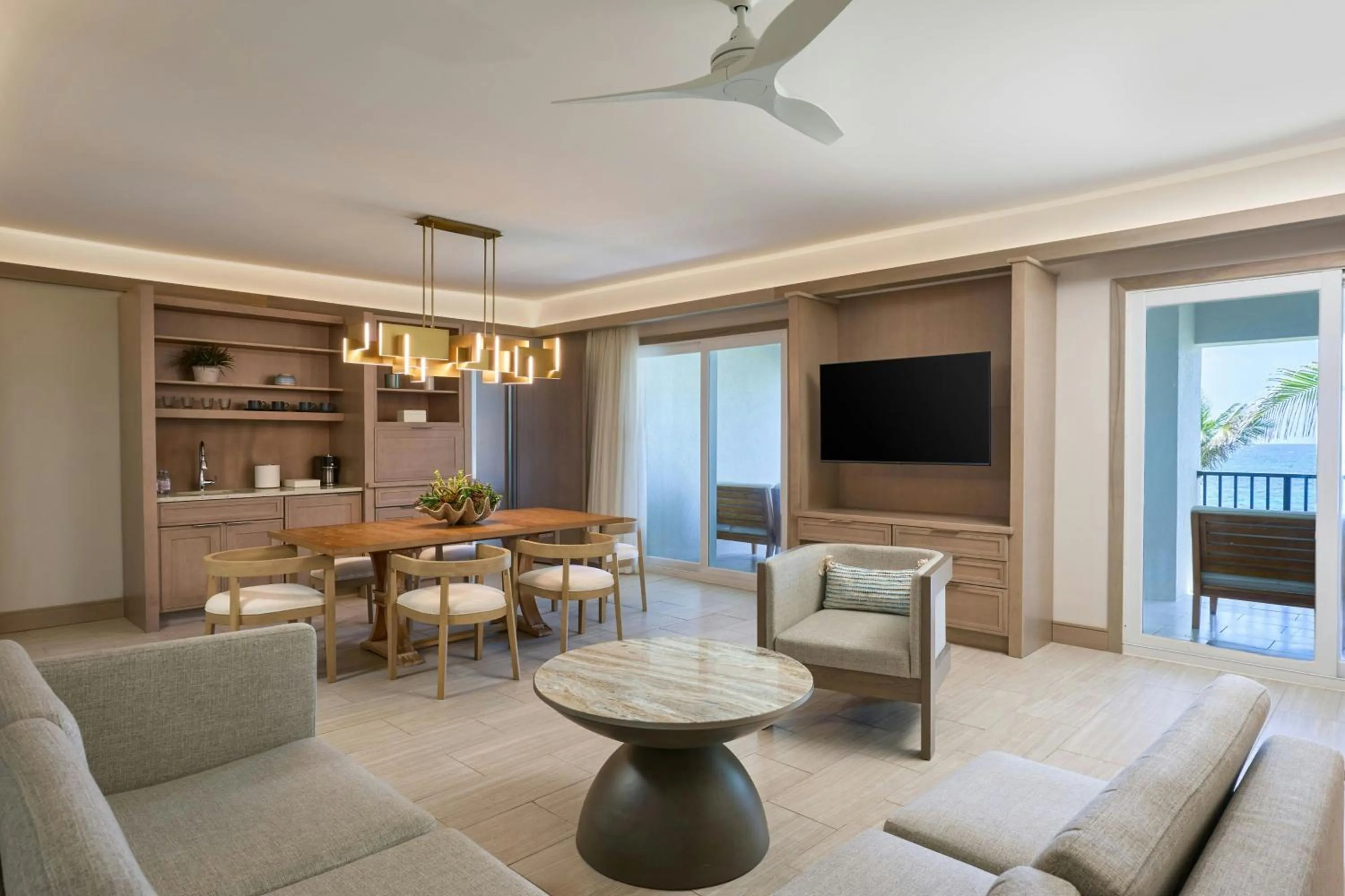 Living room in JW Marriott St Maarten Beach Resort & Spa