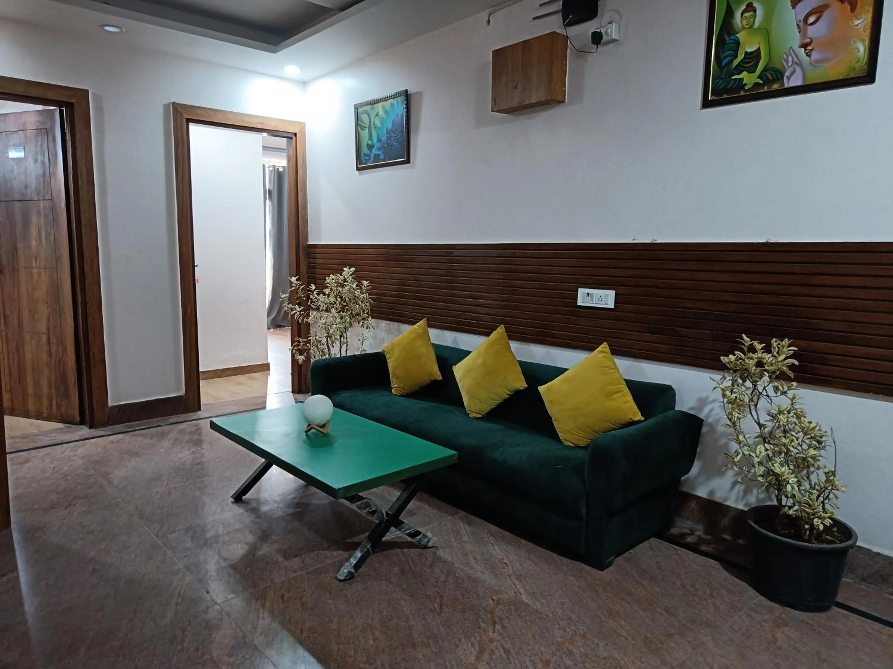 Living room in The Sandalwood Hotel I Sec-38 I Near Medanta Medicity Gurgaon