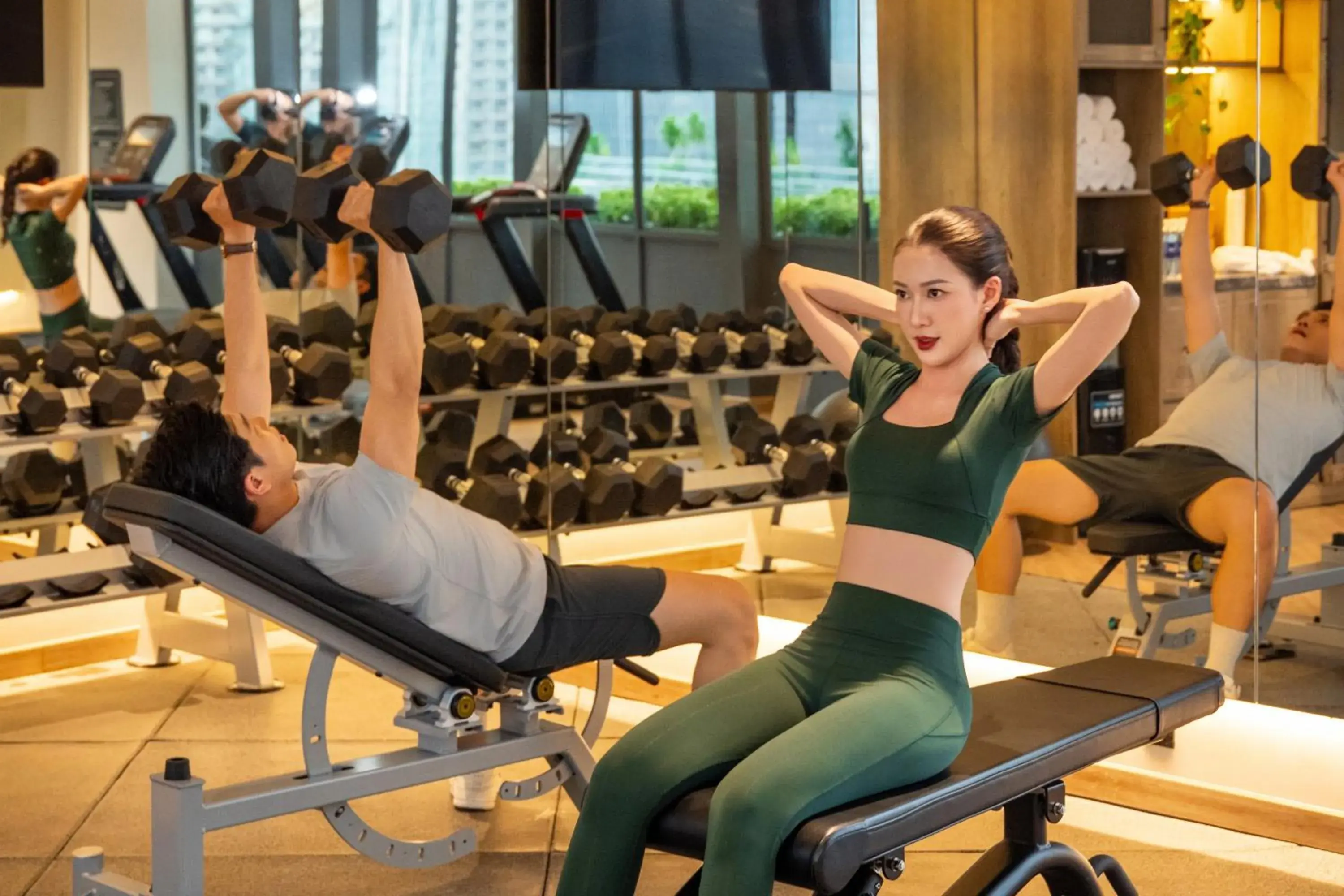 Fitness centre/facilities in Hotel Indigo Saigon the City by IHG Fitness centre/facilities in Hotel Indigo Saigon the City by IHG