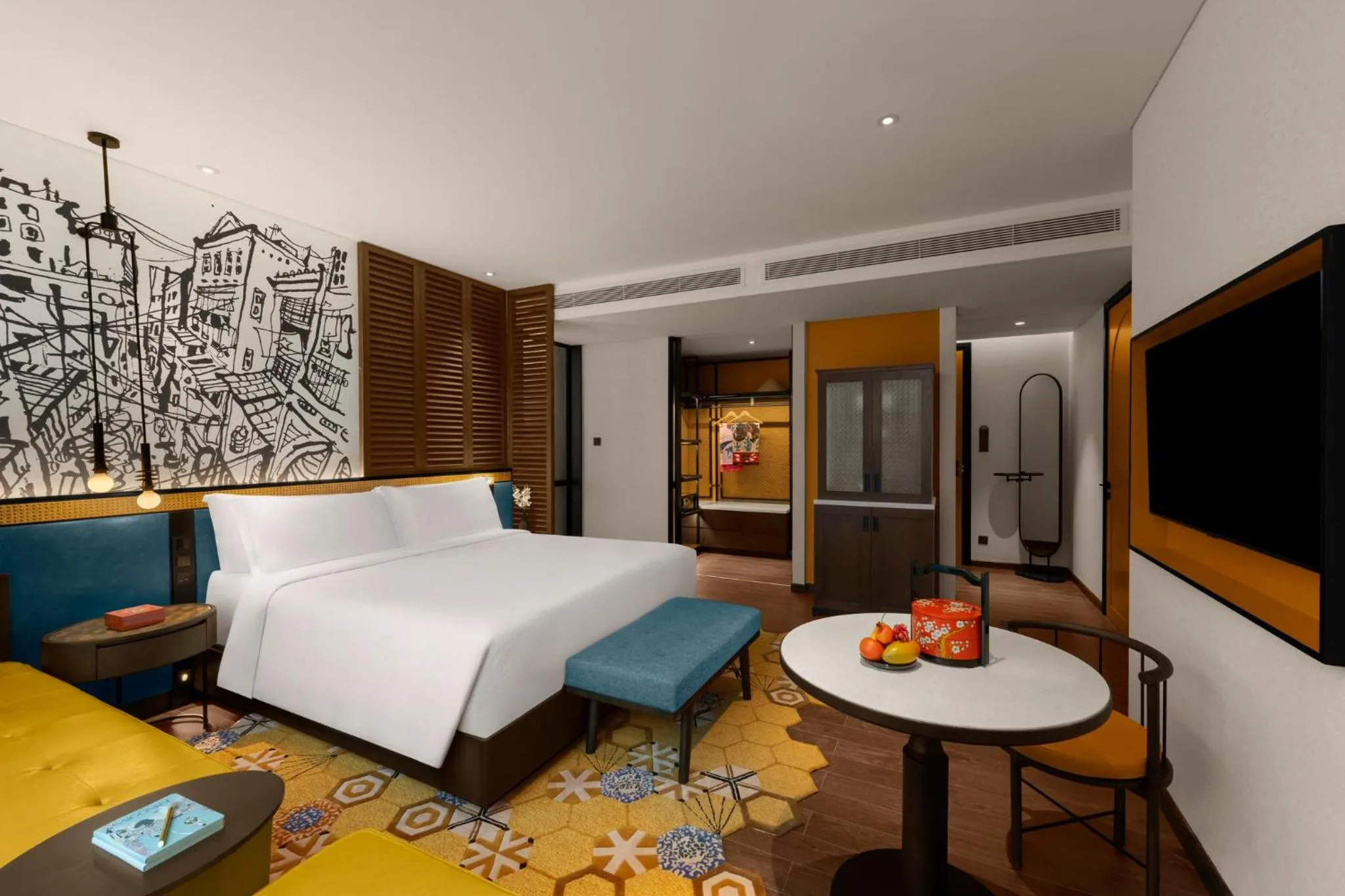 Bedroom, Bed in Hotel Indigo Saigon the City by IHG