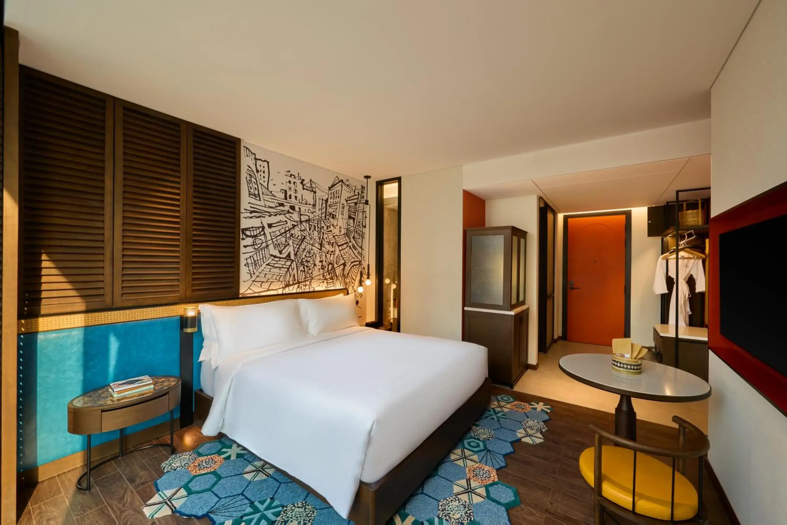 Bed in Hotel Indigo Saigon the City by IHG Bed in Hotel Indigo Saigon the City by IHG