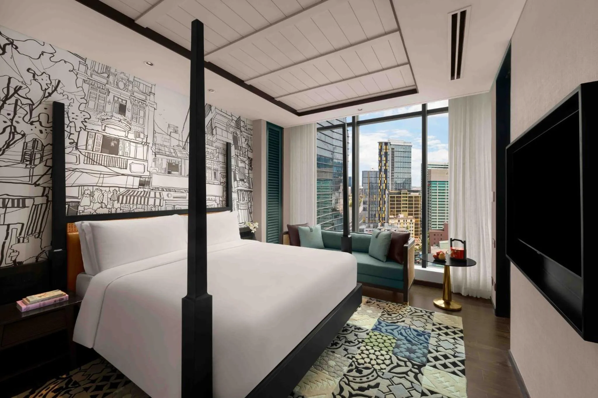 Photo of the whole room, Bed in Hotel Indigo Saigon the City by IHG