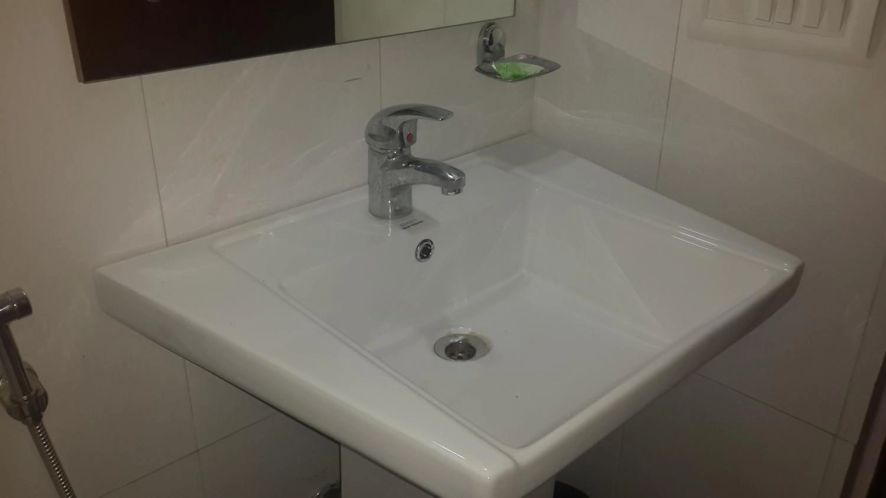 Bathroom in Hotel Westend Holiday Home 5 mint from Nizamuddin Railway Station